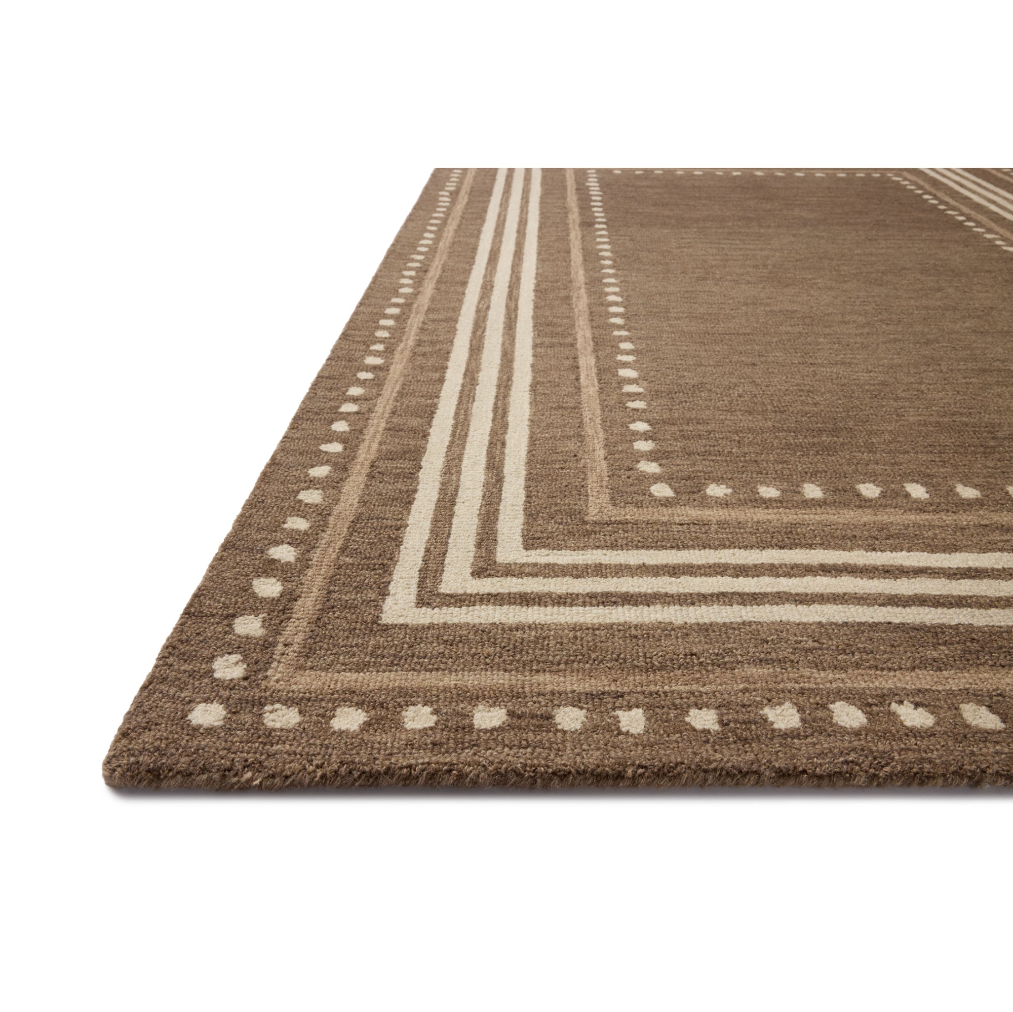 Chris Loves Julia x Loloi Alfie Bark/Natural Rug