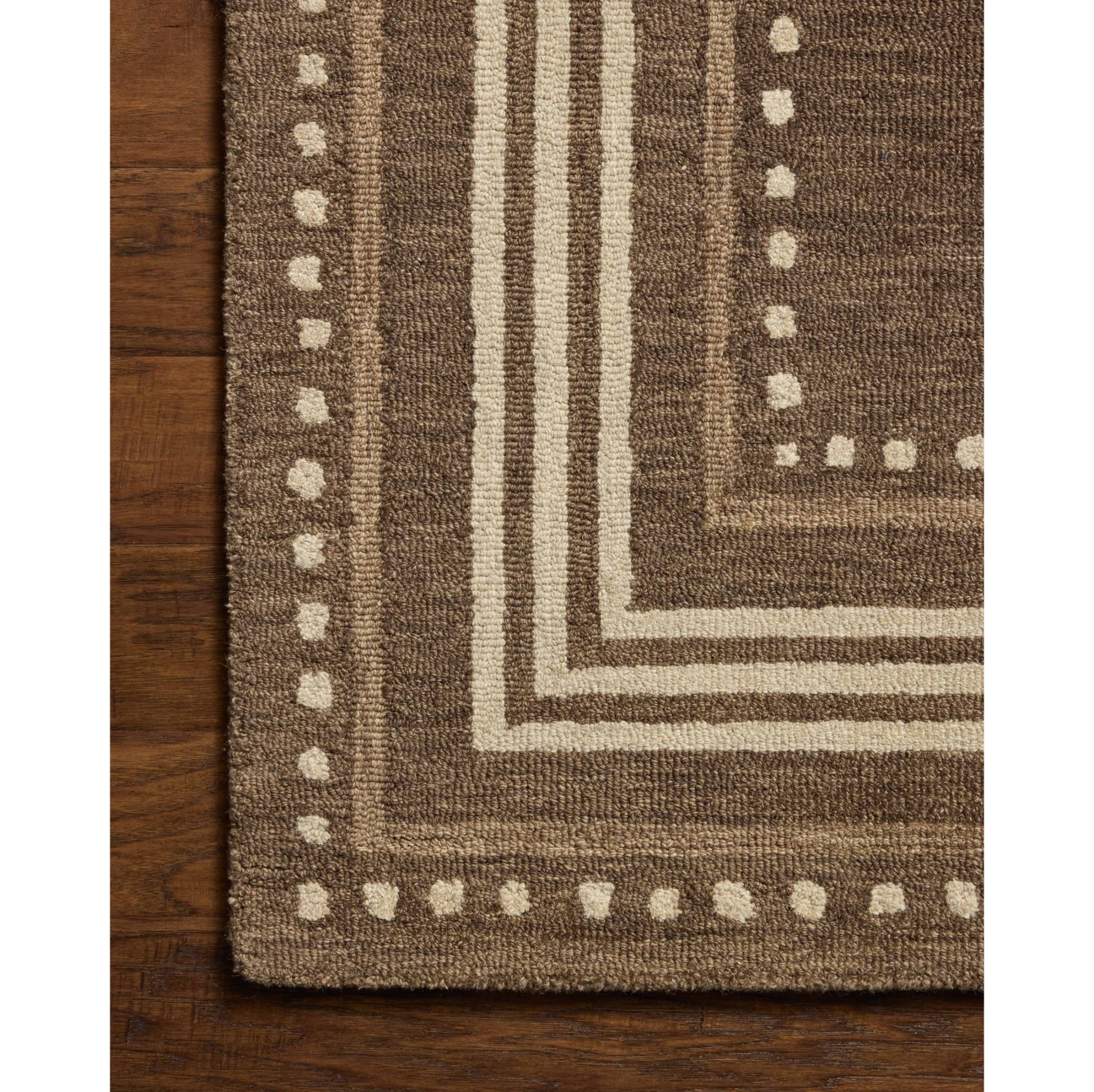 Chris Loves Julia x Loloi Alfie Bark/Natural Rug