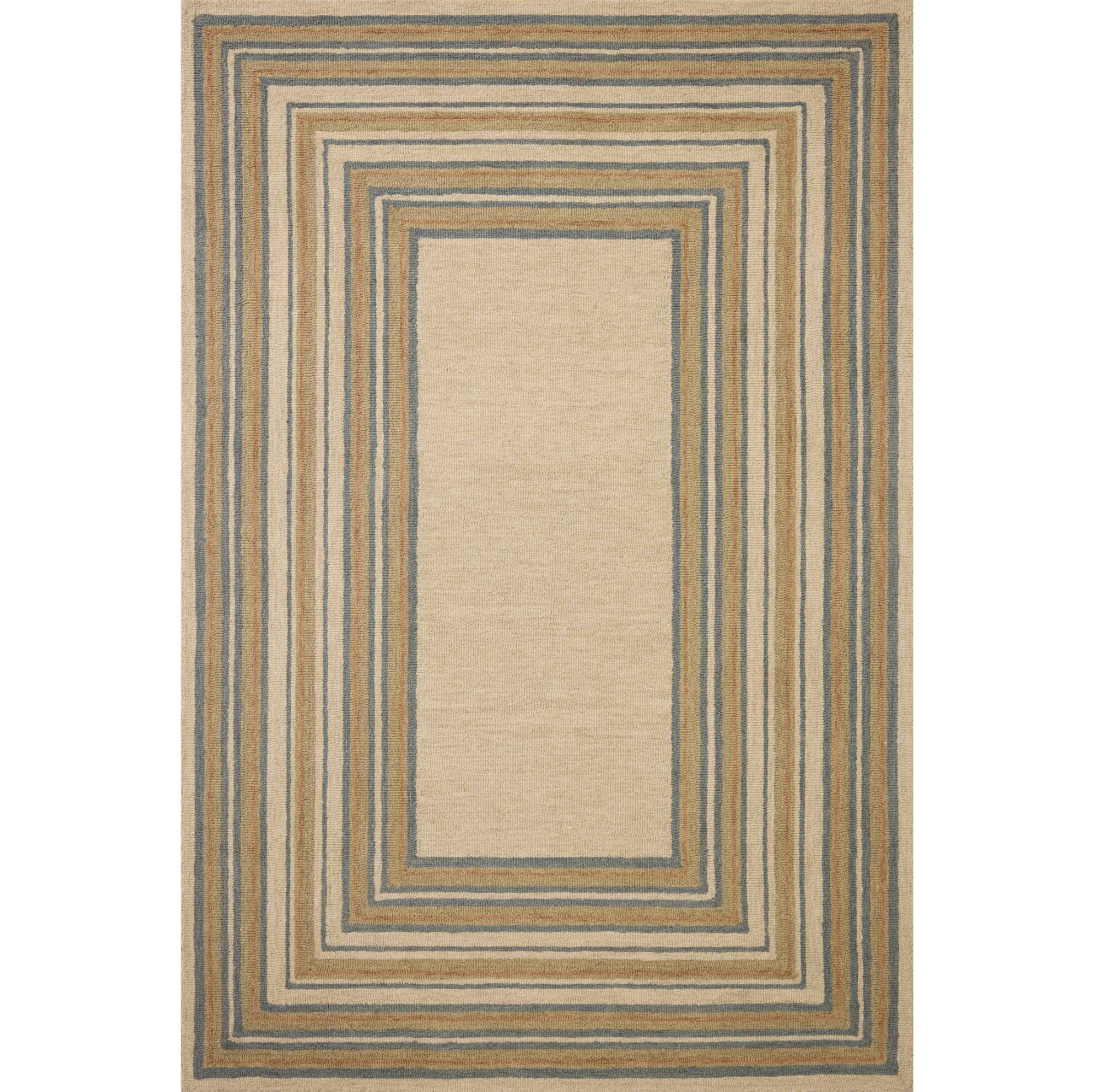Chris Loves Julia x Loloi Alfie Natural/Multi Rug