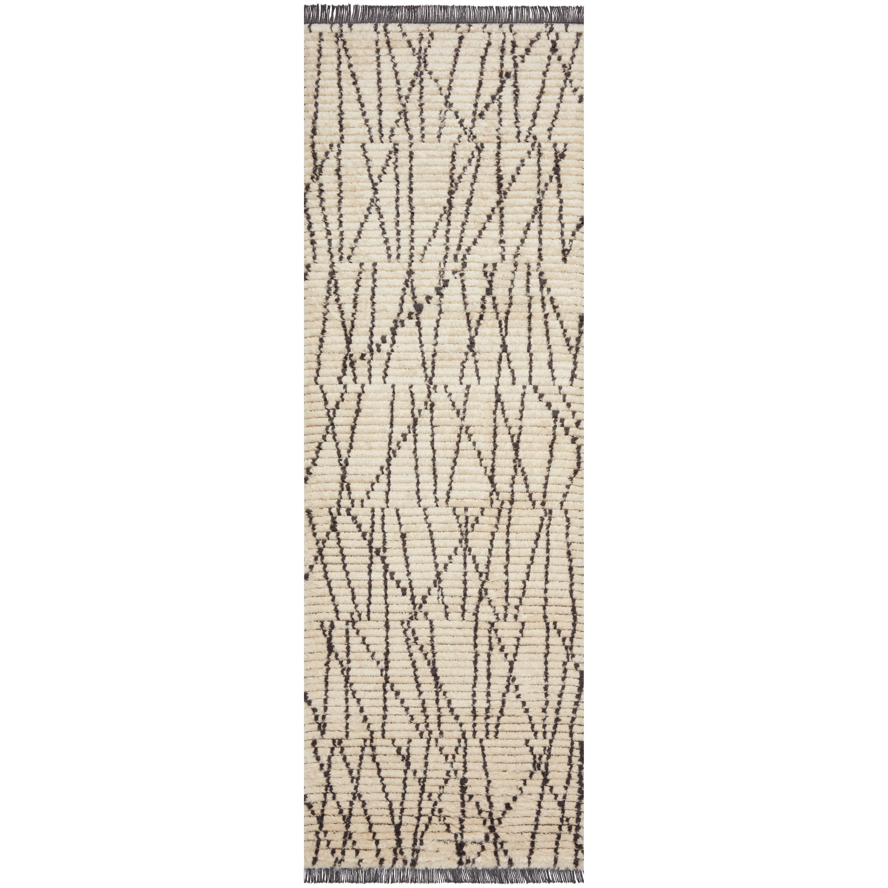 Chris Loves Julia x Loloi Alice ALI-01 Cream/Charcoal Rug