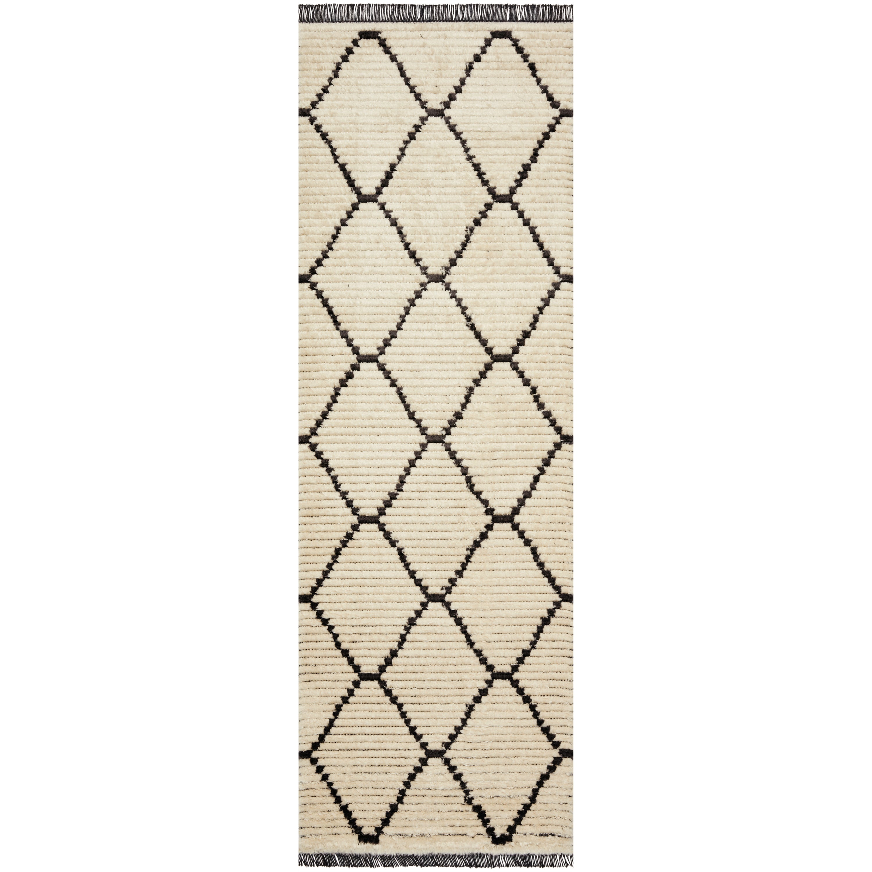 Chris Loves Julia x Loloi Alice ALI-04 Cream/Charcoal Rug