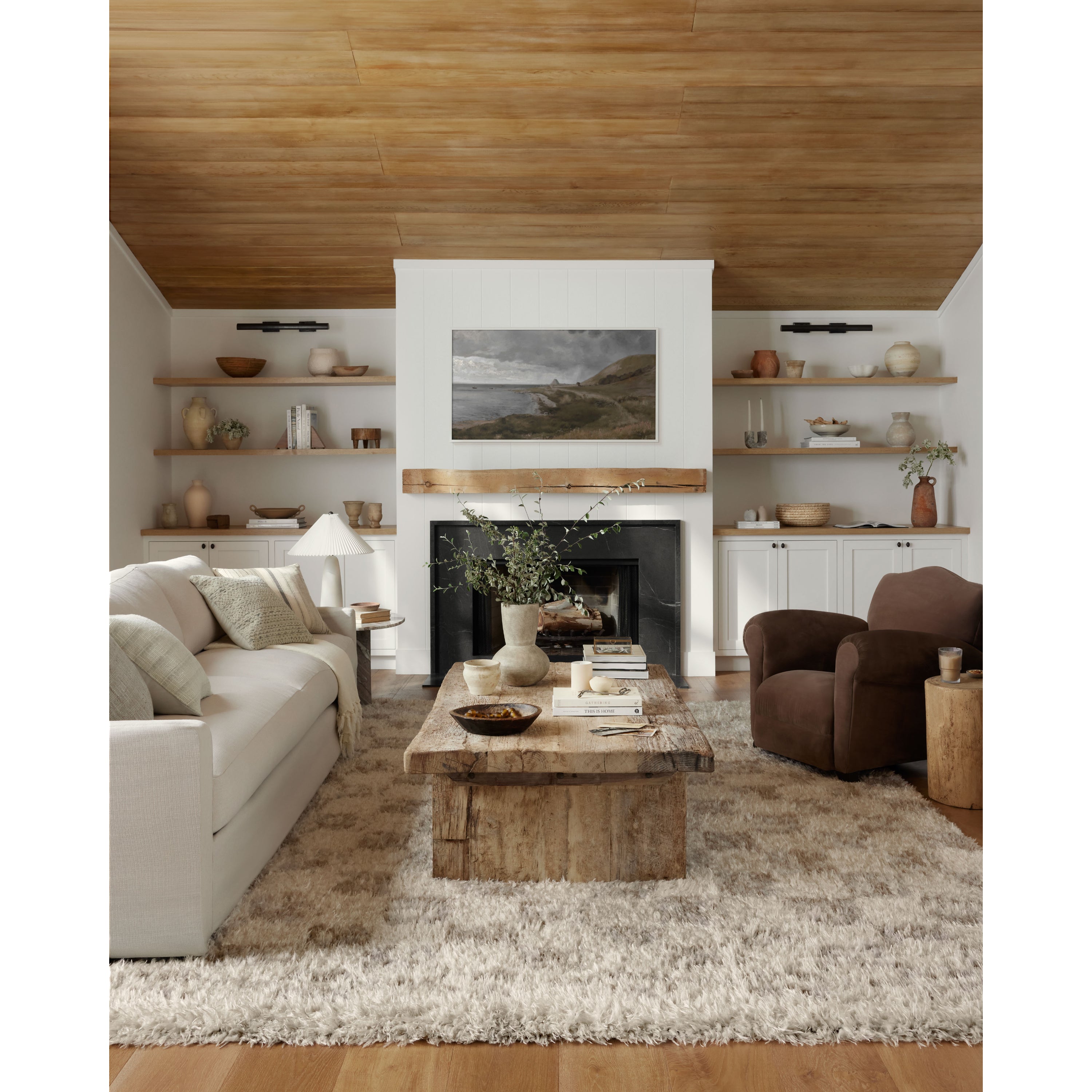 Angela Rose x Loloi Amira Ivory/Pebble Rug