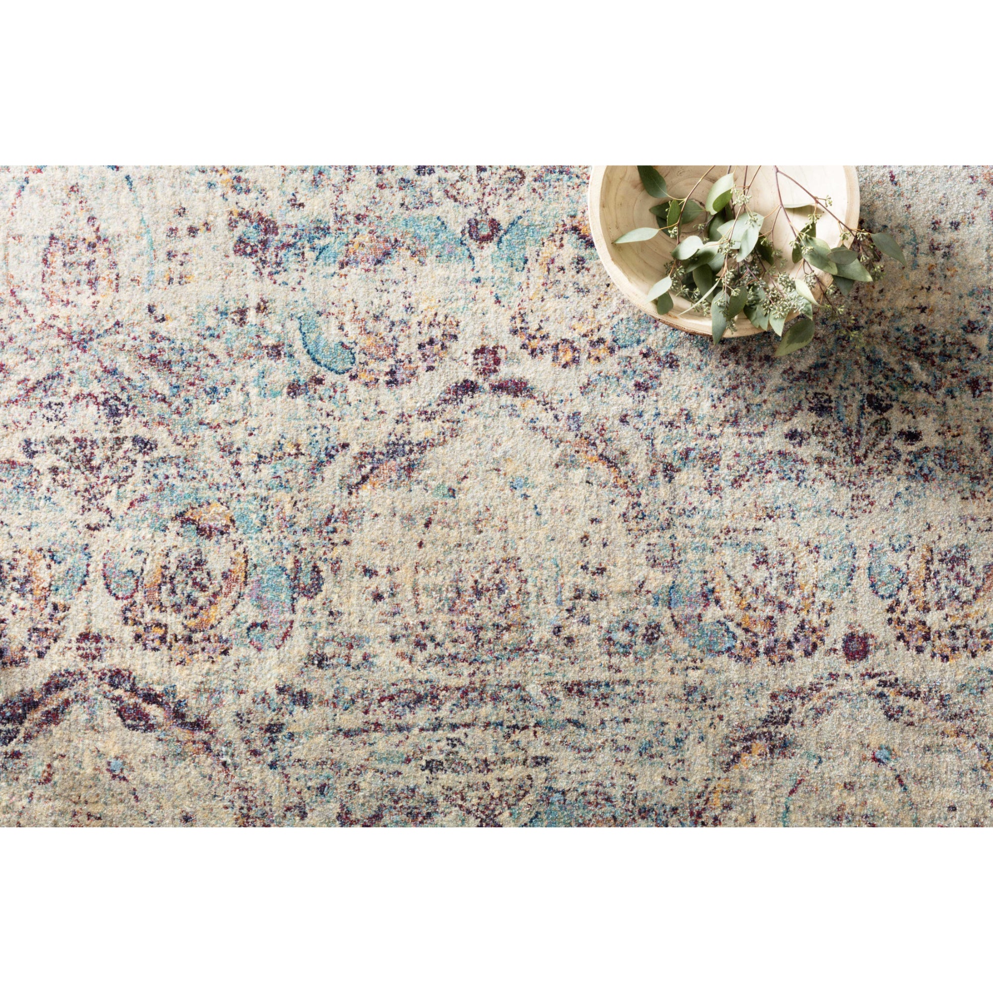 Loloi Anastasia Silver/Plum Rug
