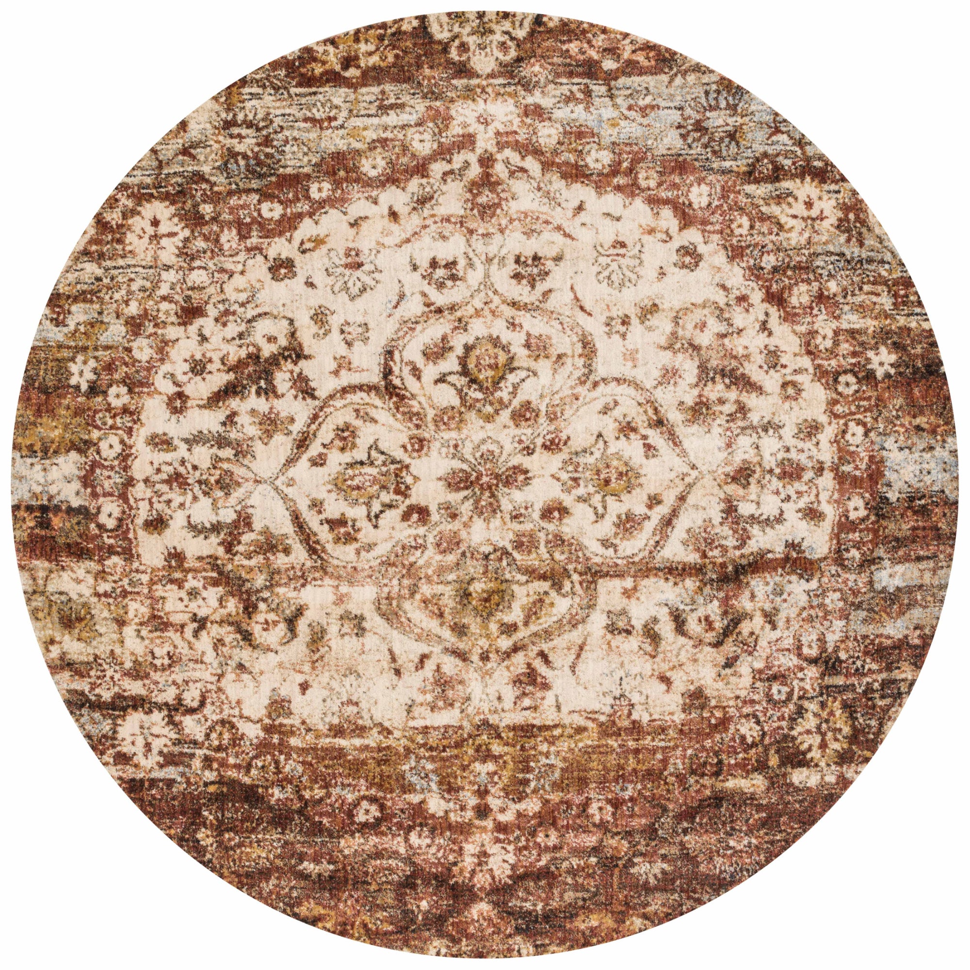 Loloi Anastasia Rust/Ivory Rug