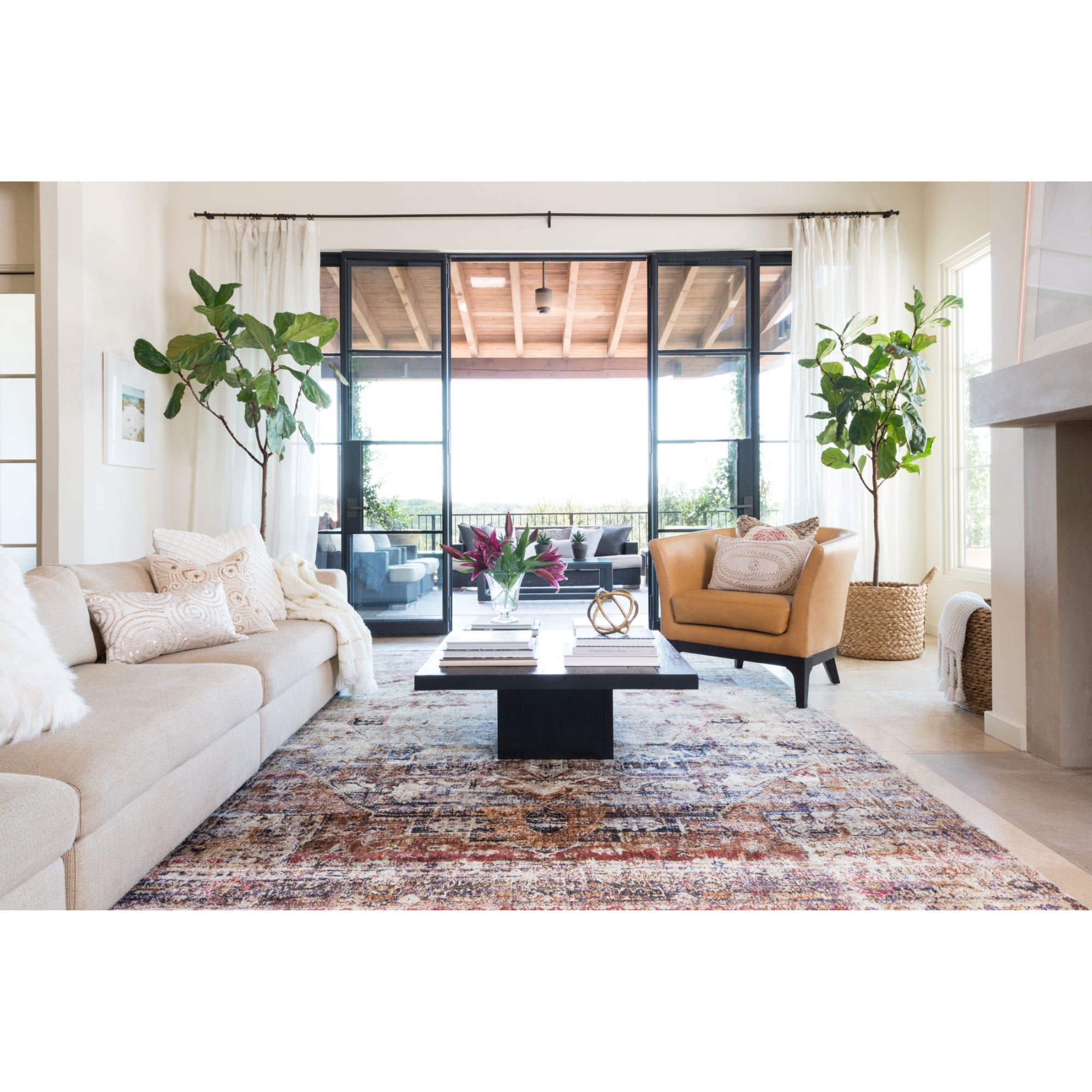 Loloi Anastasia Slate/Multi Rug