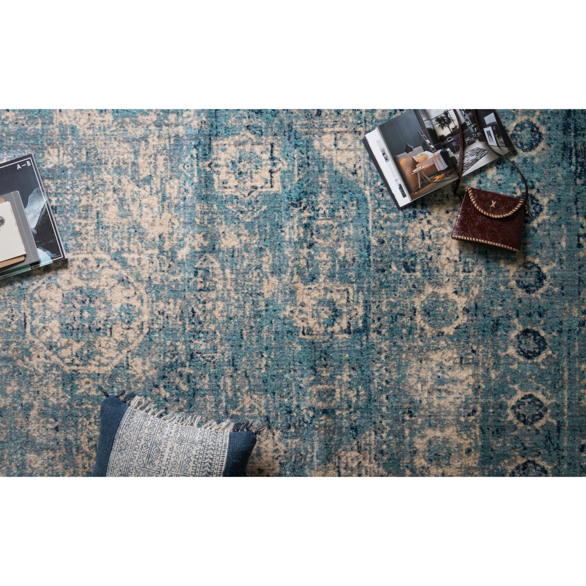 Loloi Anastasia Light Blue/Ivory Rug