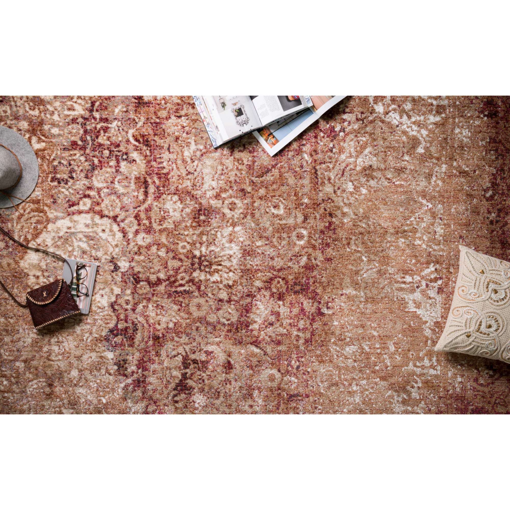 Loloi Anastasia Copper/Ivory Rug