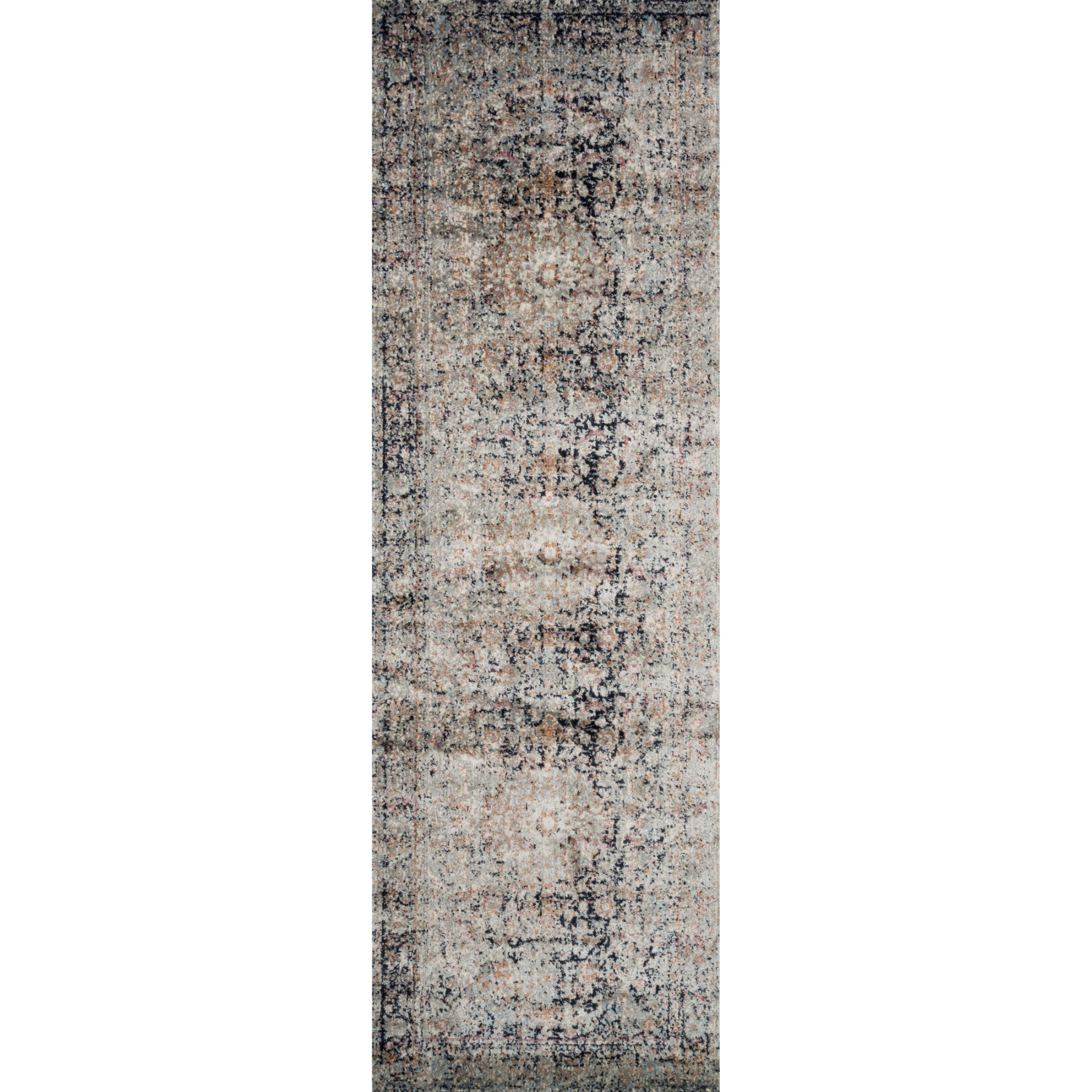 Loloi Anastasia Charcoal/Sunset Rug