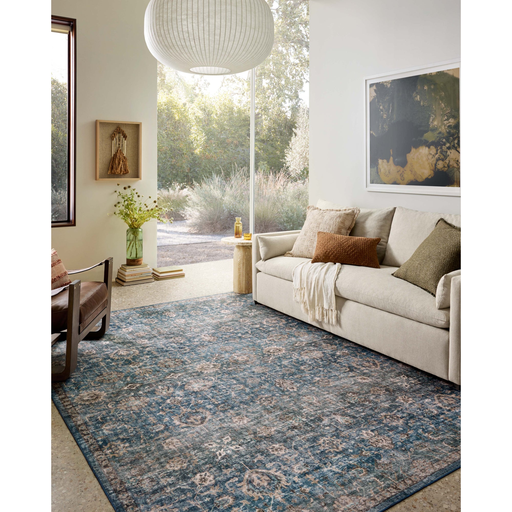 Loloi Anniston Lagoon/Natural Rug