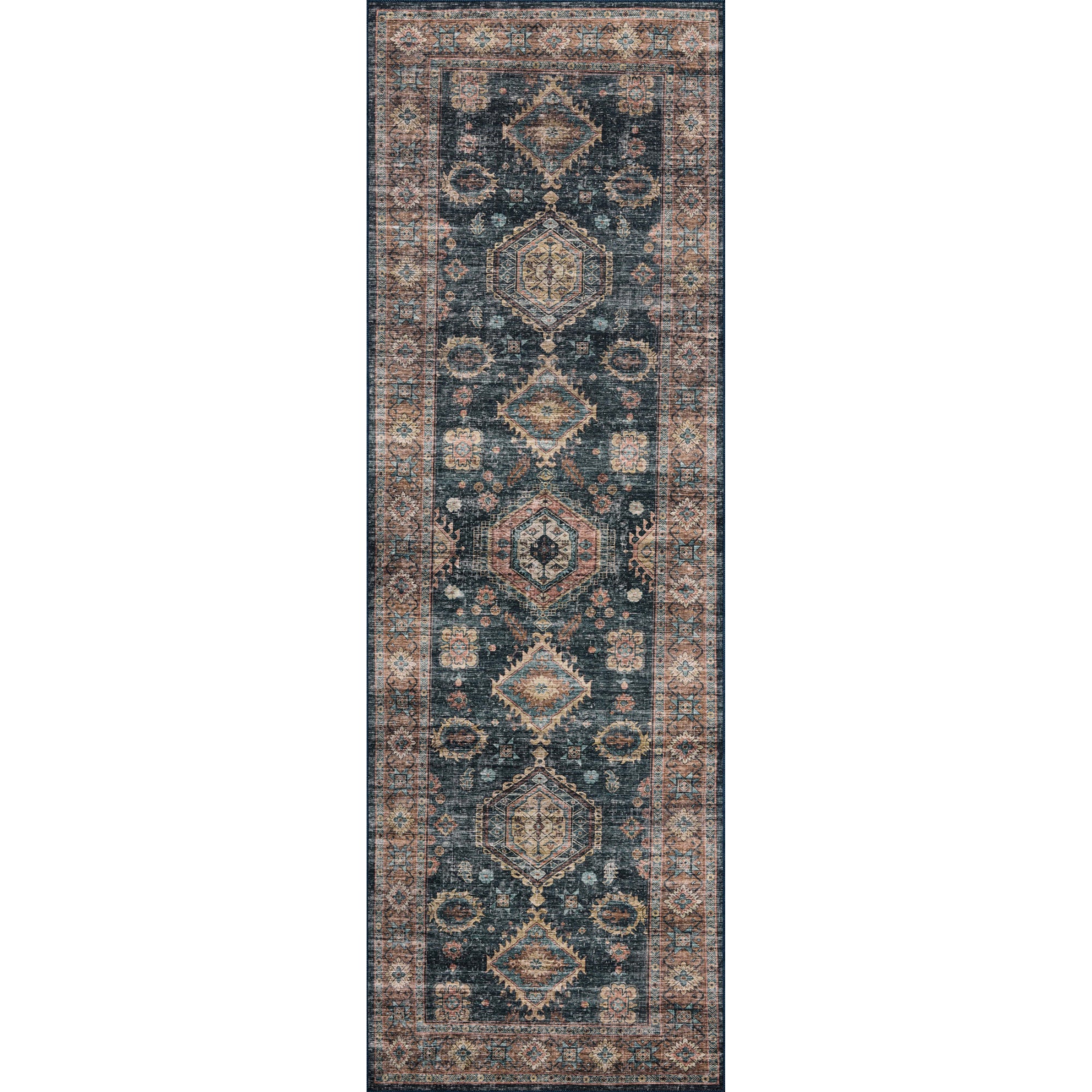 Loloi Anniston Denim/Sunset Rug