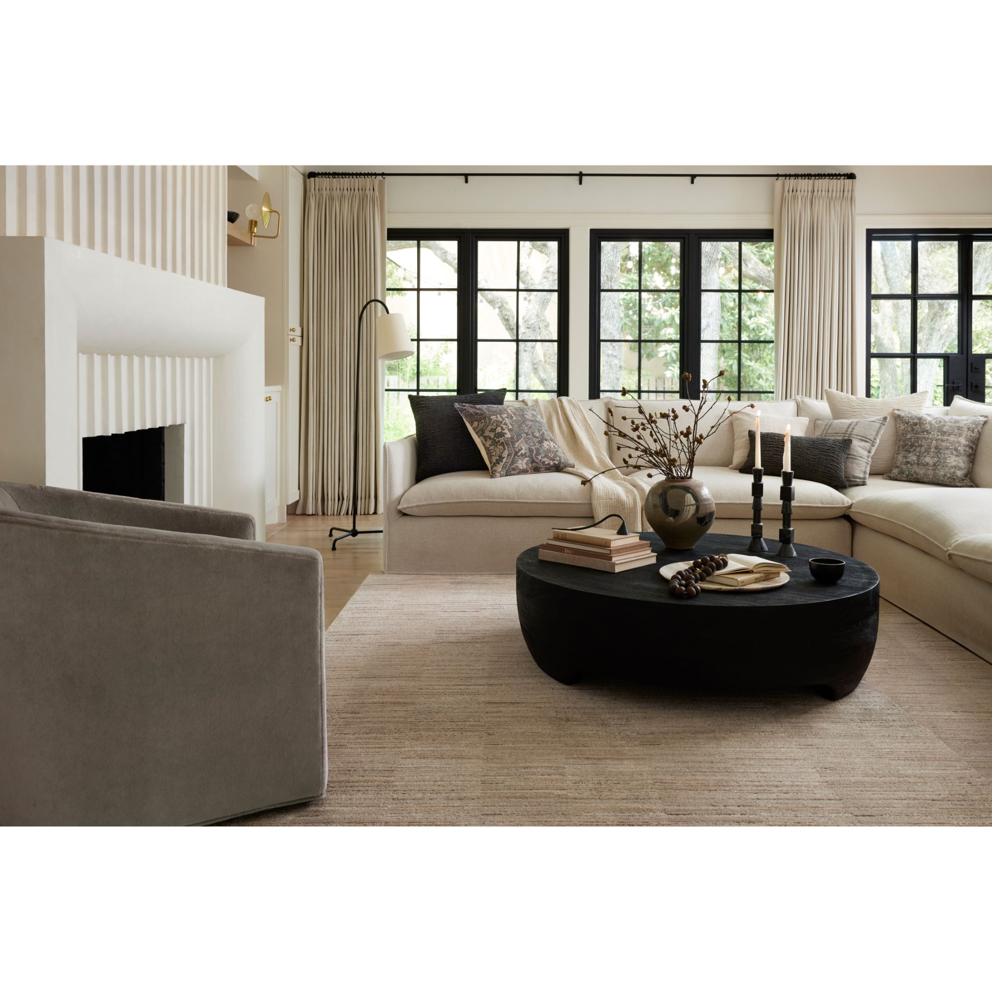 Loloi Arden Natural/Pebble Rug