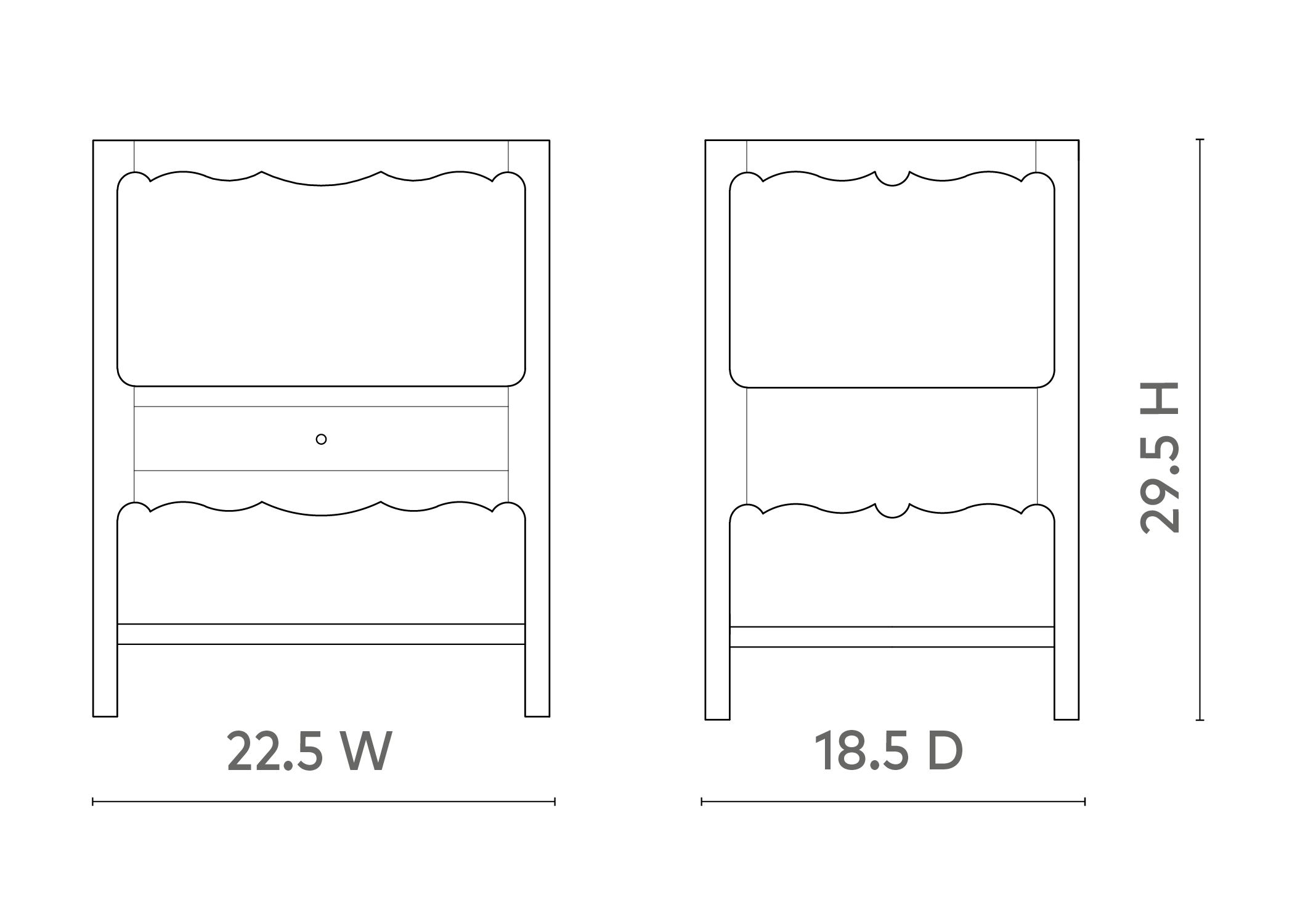 Arianna 1-Drawer Side Table Side & End Tables Villa & House , Black Friday Sale Villa & House Furniture Sale, Old Bones Co, Mid Century Furniture Sale, Four Hands Furniture, Black Friday Sale Arianna 1-Drawer Side Table,Gus Sale, Perigold Arianna 1-Drawer Side Table Side & End Tables Black Friday Sale , Perigold Sale Arianna 1-Drawer Side Table,Arianna 1-Drawer Side Table Lulu and Georgia, Burke Decor Sale Arianna 1-Drawer Side Table, www.oldbonesco.com