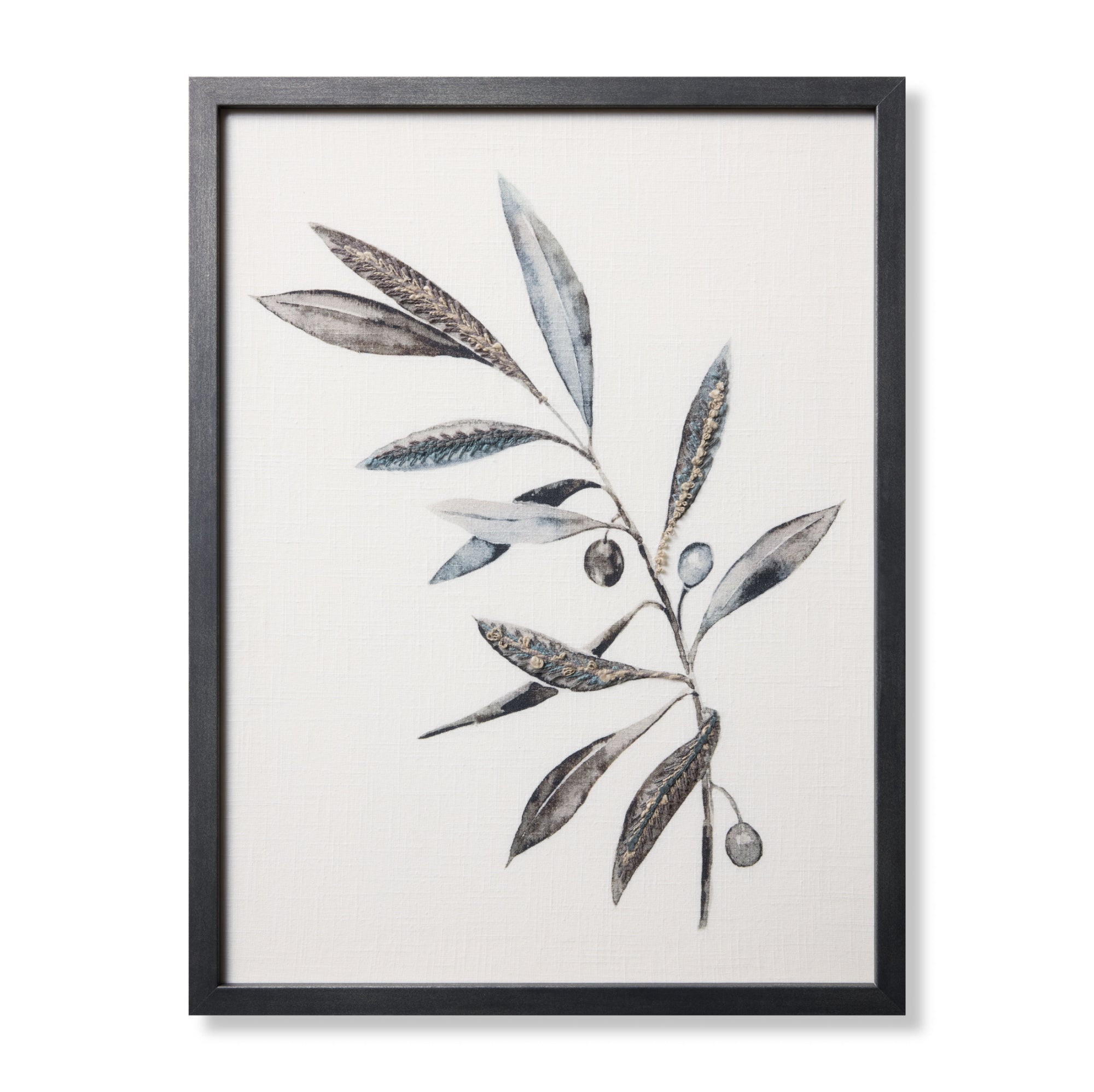 Loloi Ancient Groves Dark Grey 1'-7" x 2'-1" Wall Art