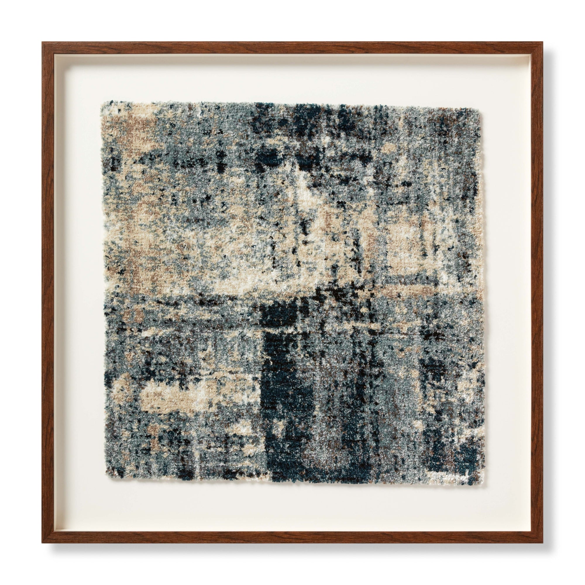 Loloi Architect Rust/Grey 3'-4" X 3'-4" Wall Art