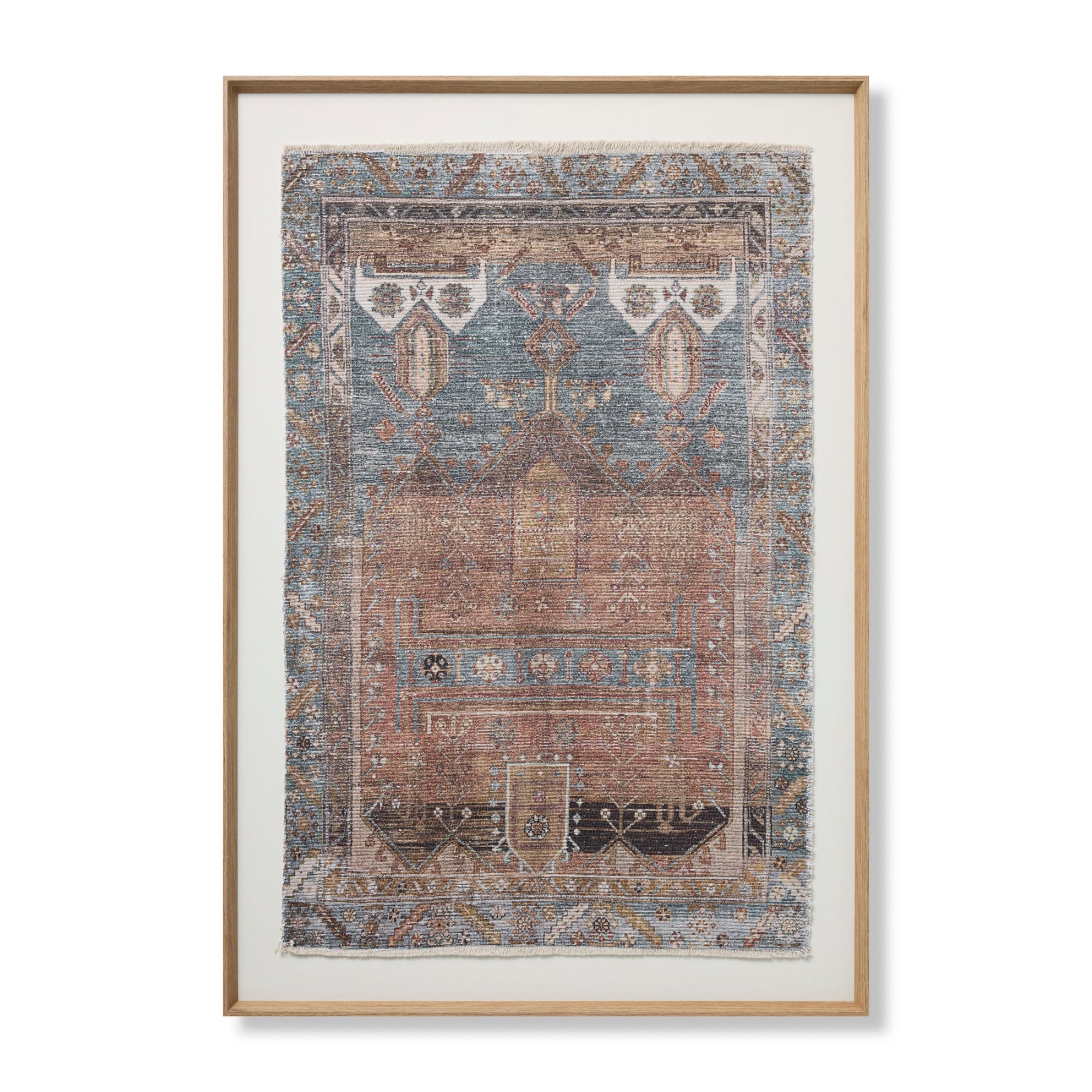 Loloi Babylon Blue/Multi 3'-5" x 5'-0" Wall Art