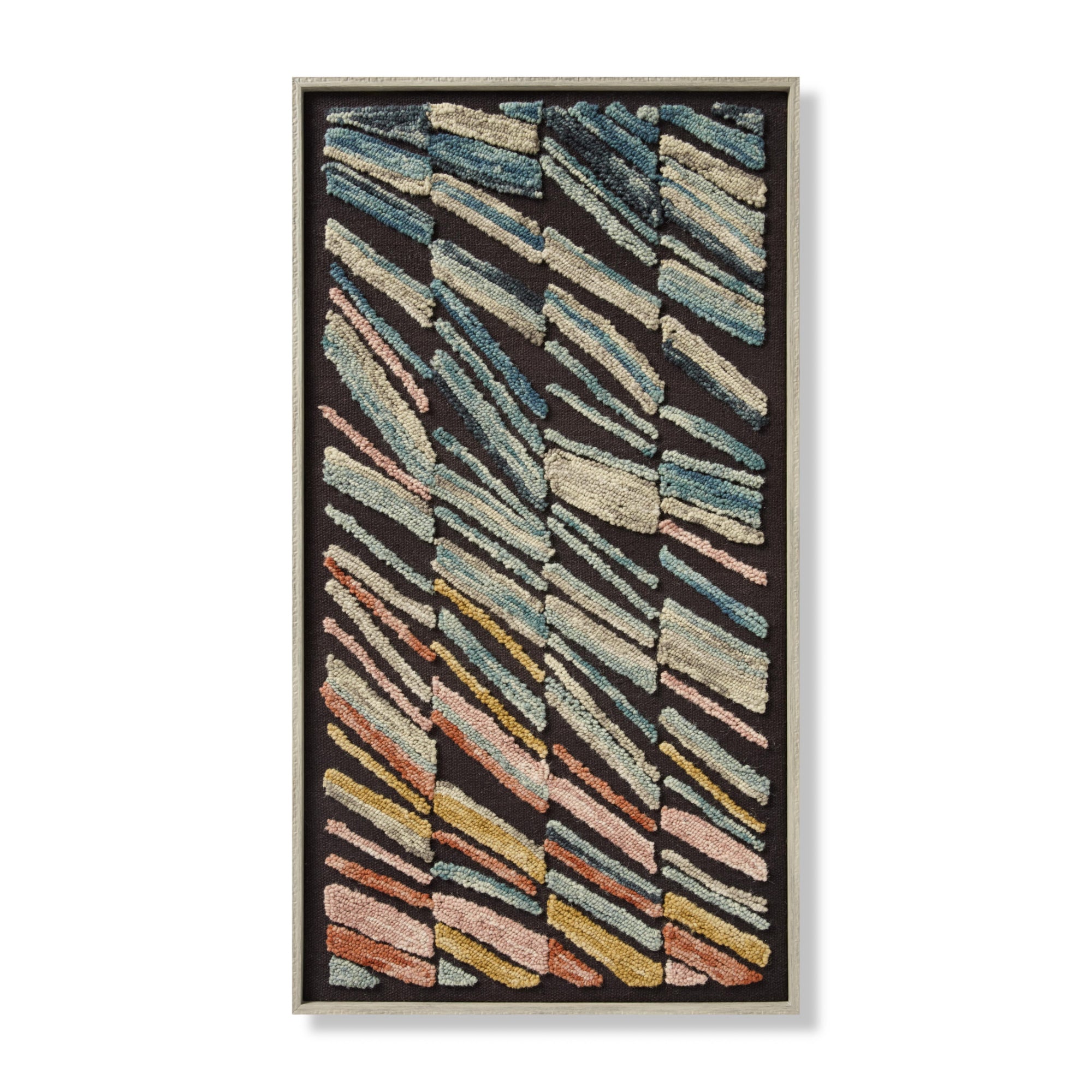Loloi Bluster Black/Multi 4'-5" X 2'-5" Wall Art