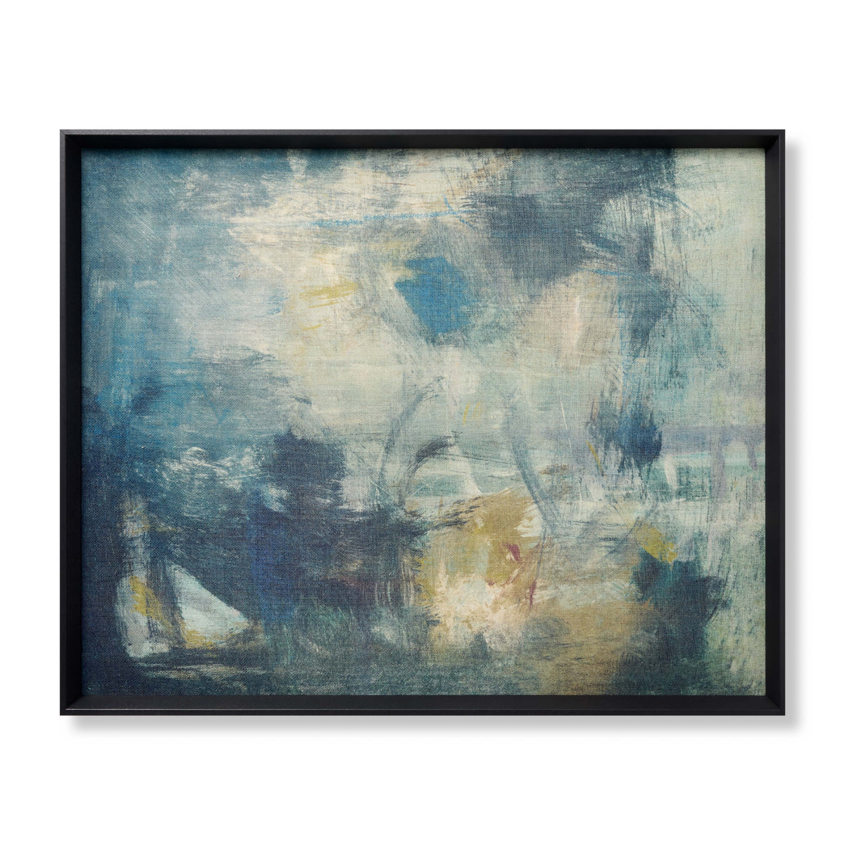 Loloi Fading Light Black 3'-5" x 2'-9" Wall Art by Loloi