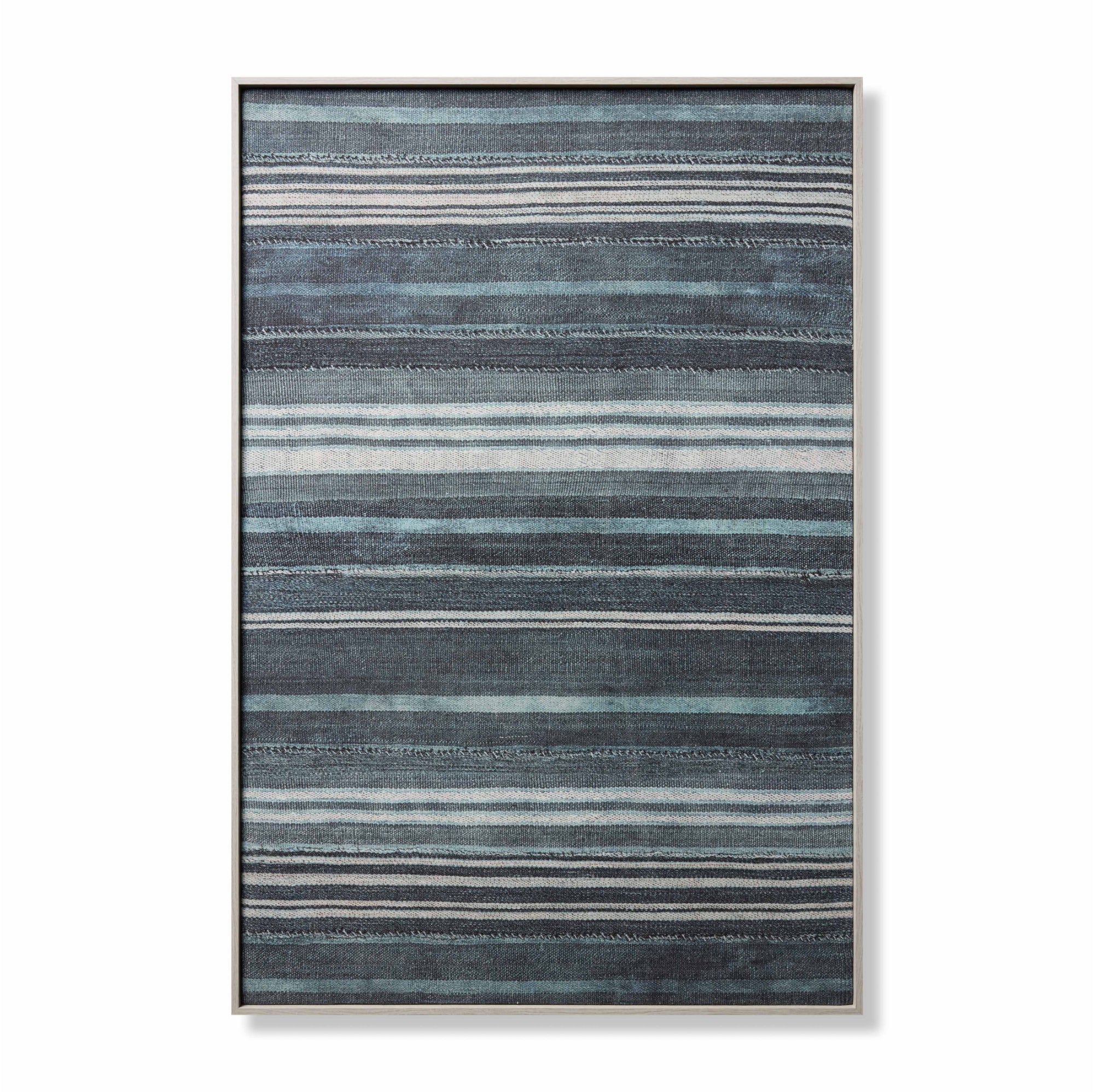 Loloi Flow Light Grey 3'-3" x 4'-11" Wall Art