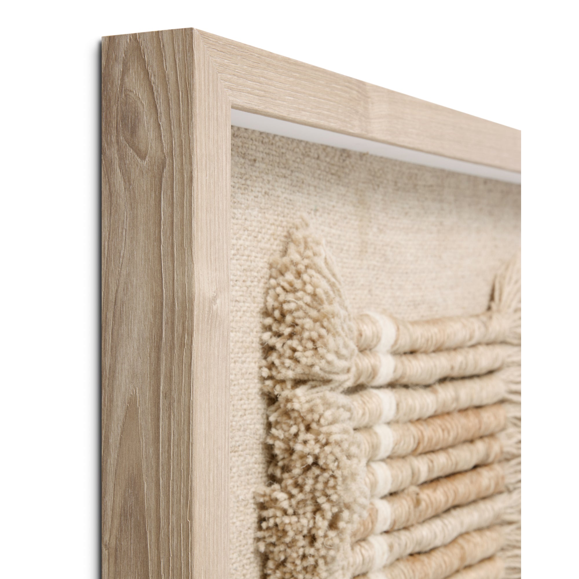 Loloi Get It Together Natural/Ivory 1'-9" x 1'-10" Wall Art