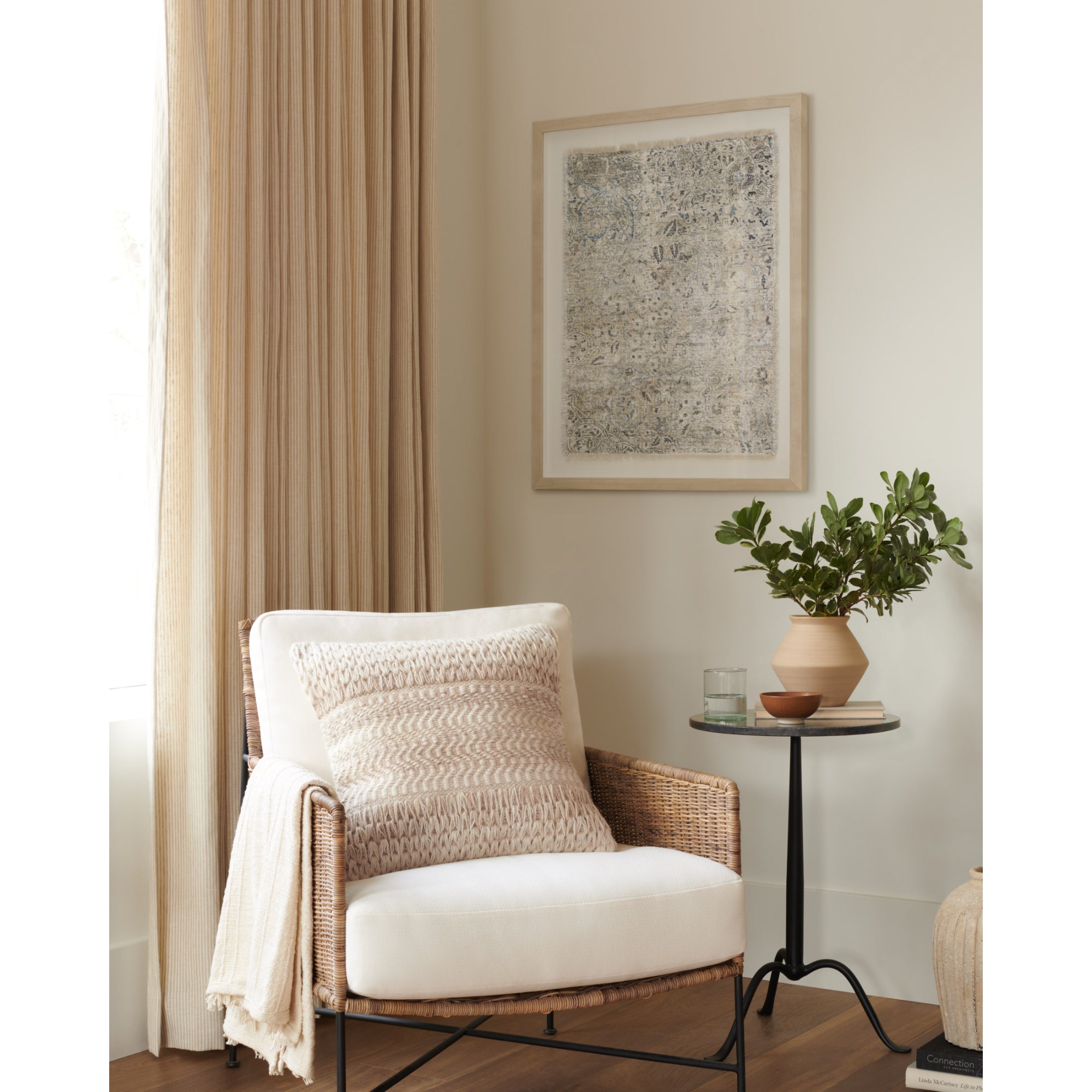 Loloi Hartford Brown/Ivory 2'-2" x 2'-8" Wall Art