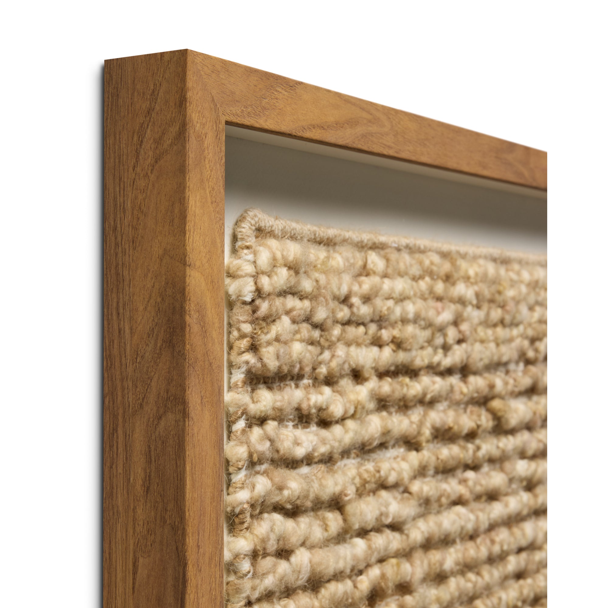 Loloi Haystack Beige/Beige 2'-10" x 2'-10" Wall Art