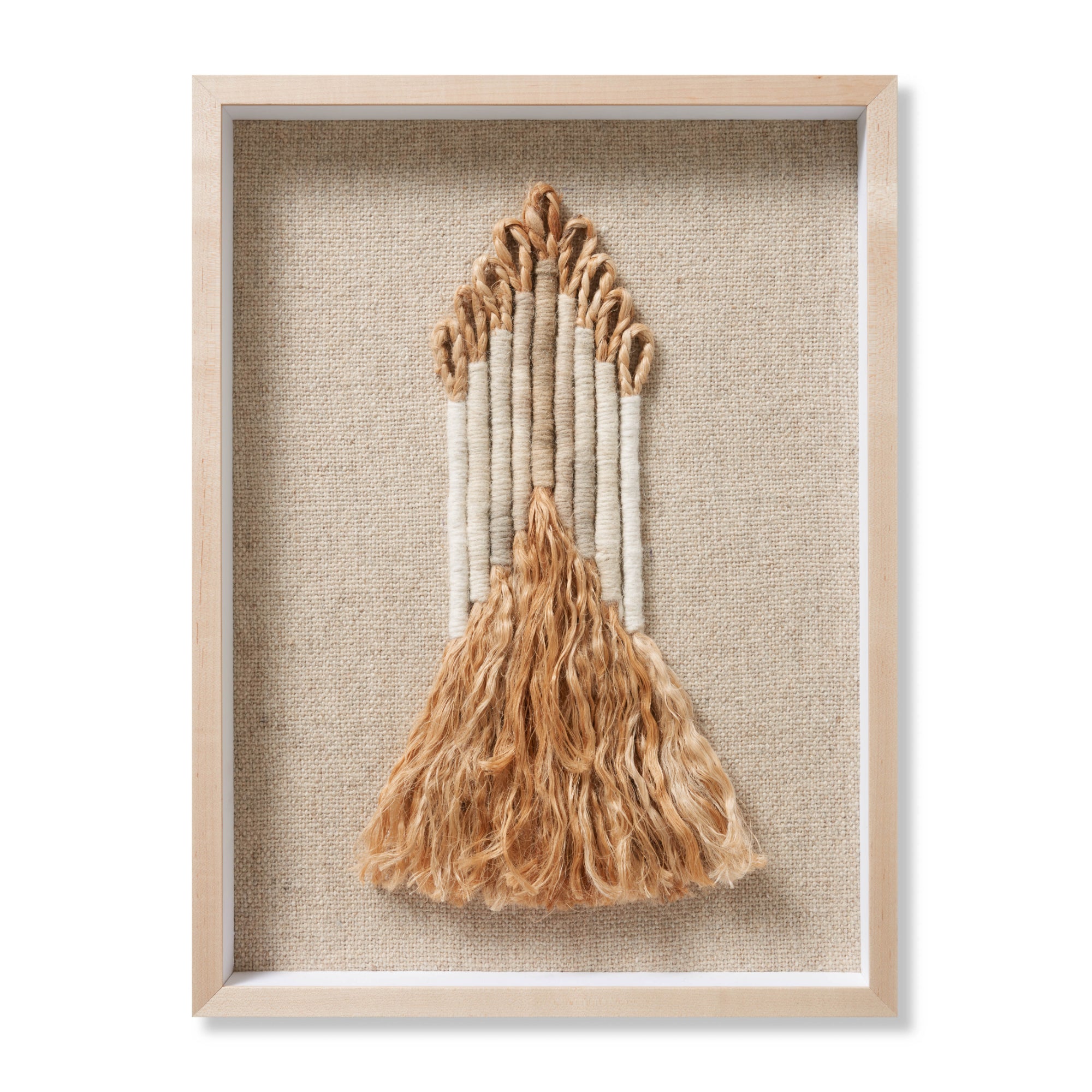 Loloi Michelle Beige/Ivory 1'-7" x 2'-1" Wall Art