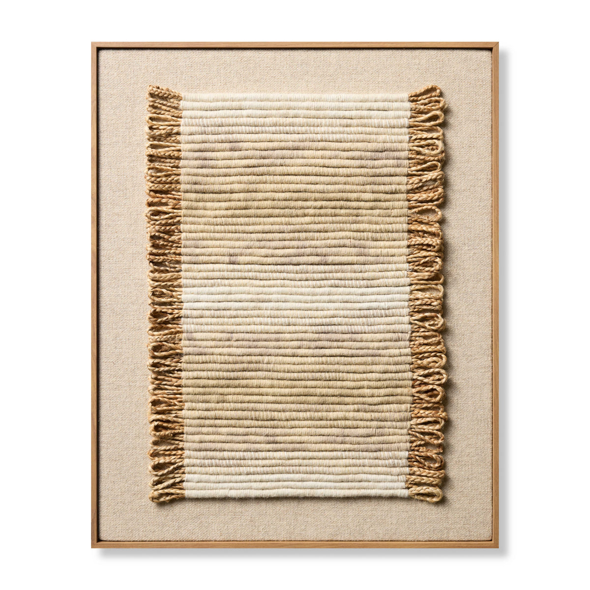 Loloi Nube Natural 2'-9" x 3'-5" Wall Art by Loloi