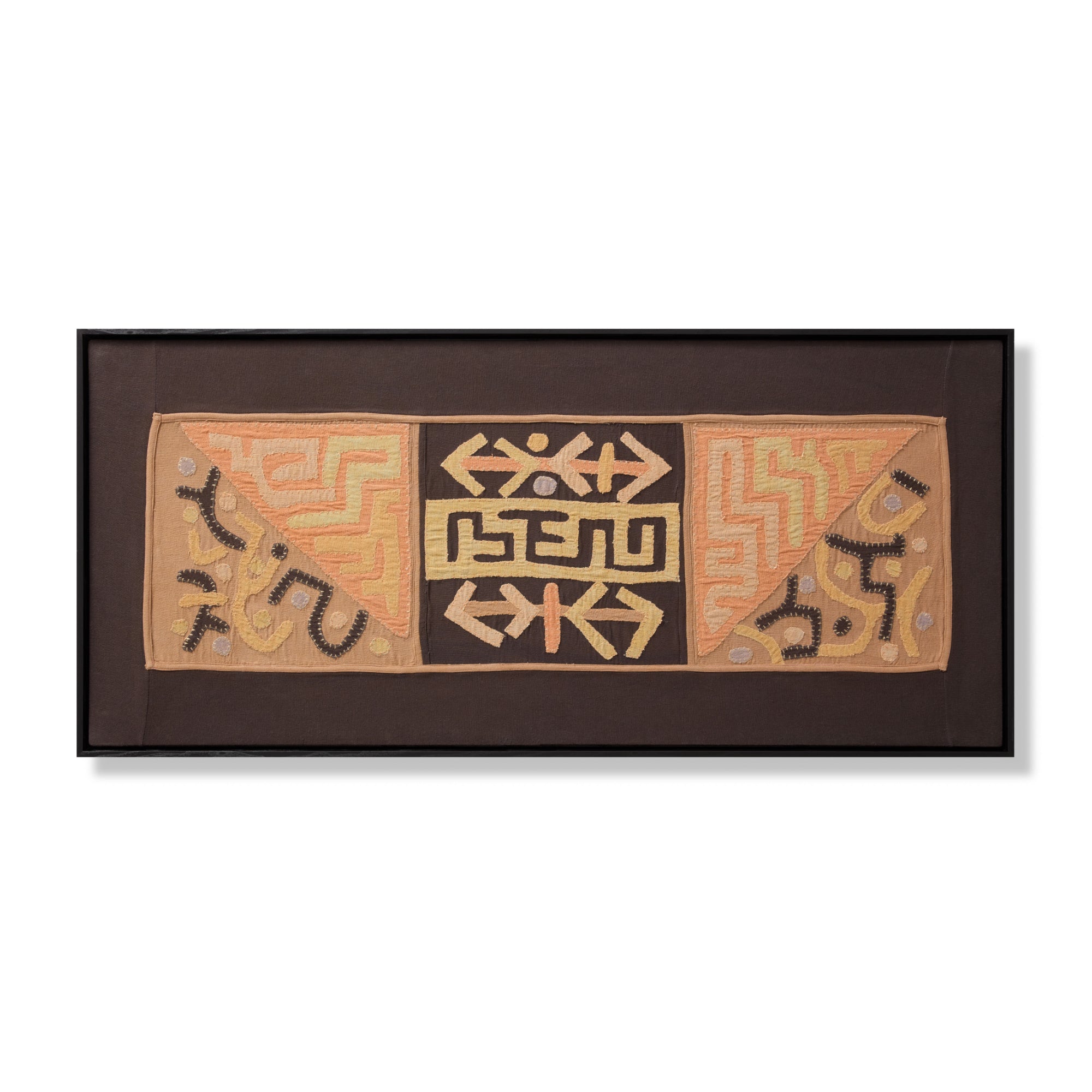 Loloi Tan/Brown 5'-1" x 2'-5" Wall Art