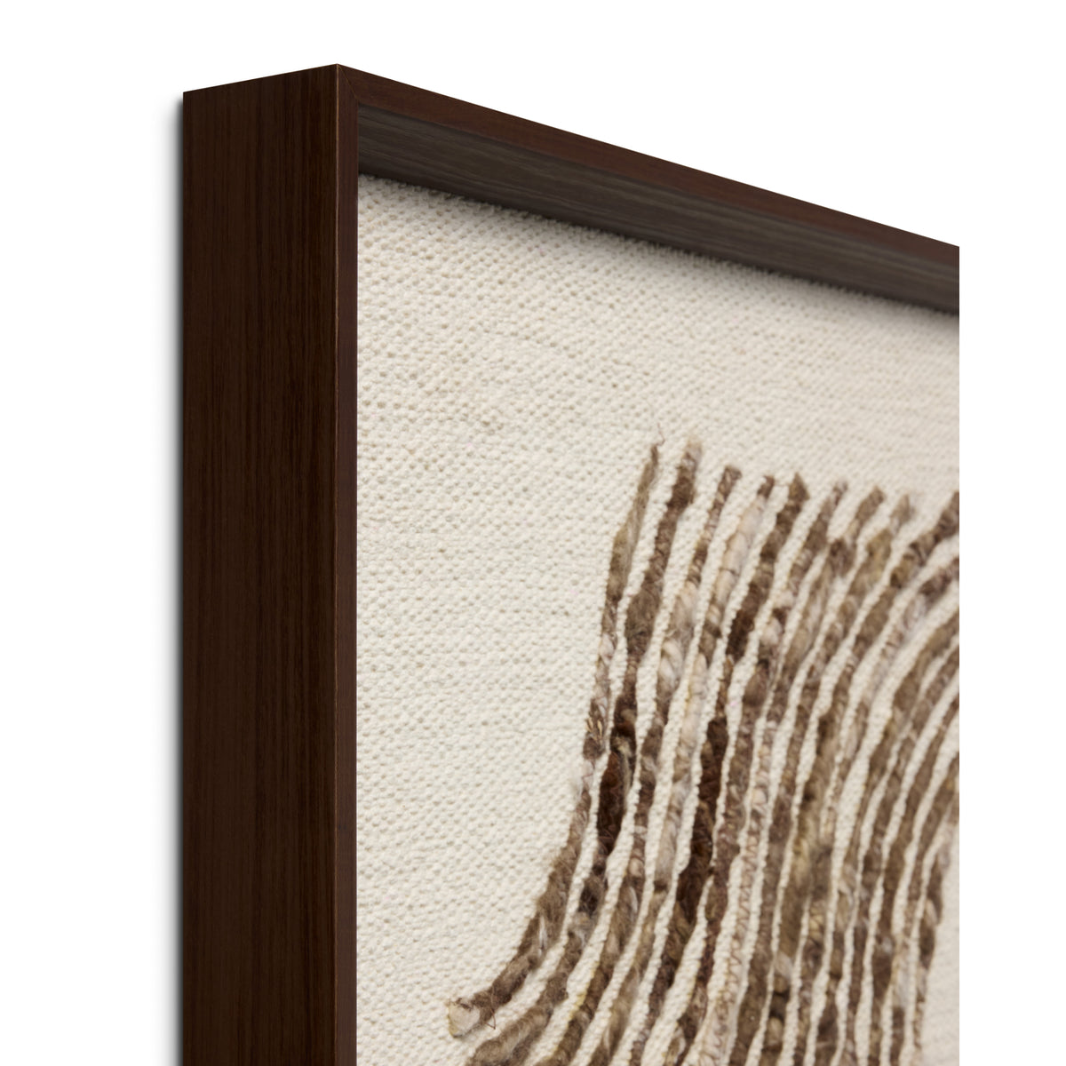 Loloi Phase Dark Brown 2'-9" x 2'-9" Wall Art by Loloi