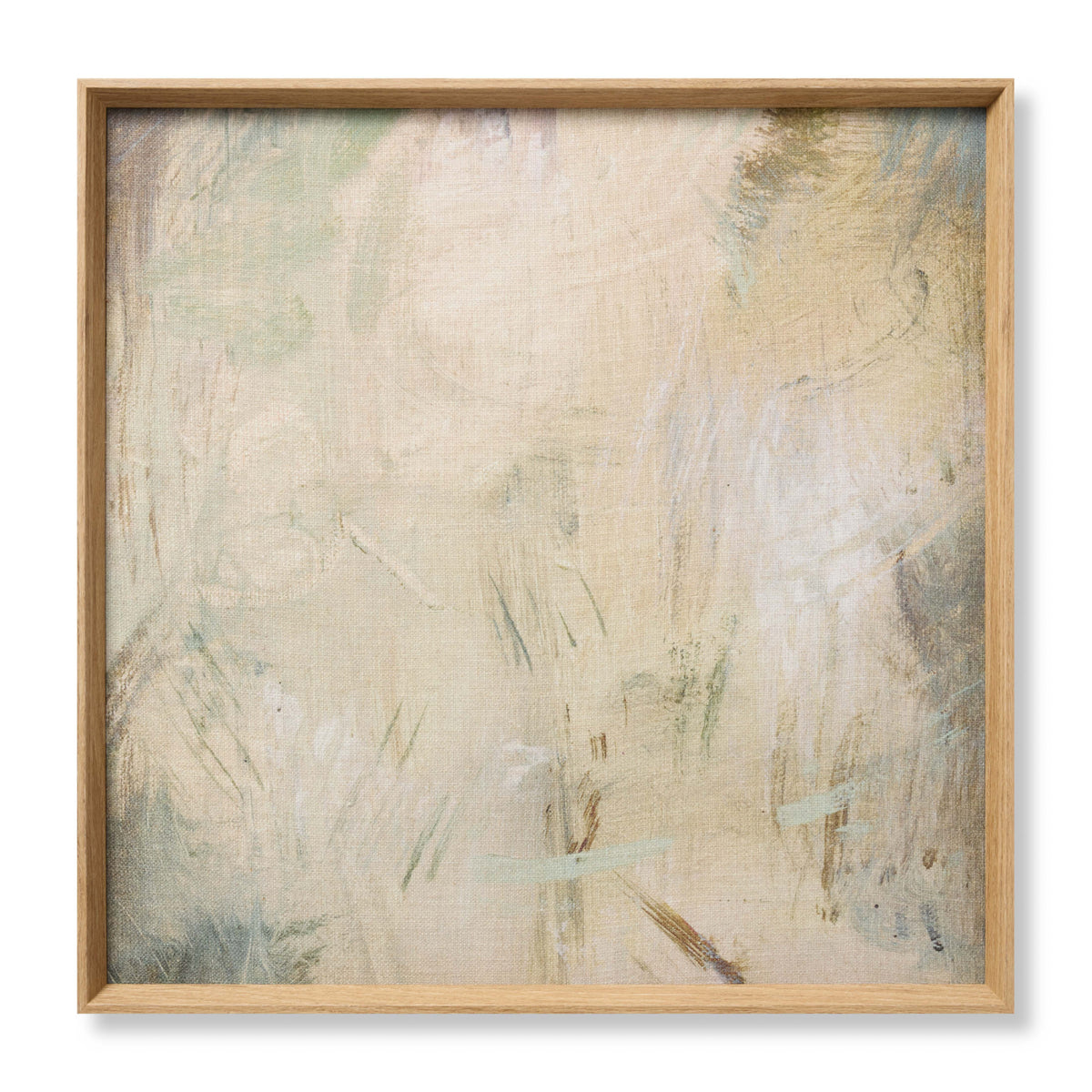 Loloi Quiet Whispers Natural 2'-9" x 2'-9" Wall Art by Loloi