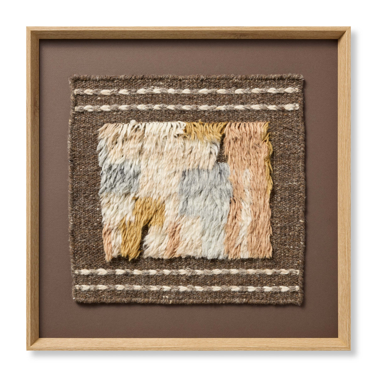 Loloi Rabat Natural 2'-1" x 2'-1" Wall Art by Loloi