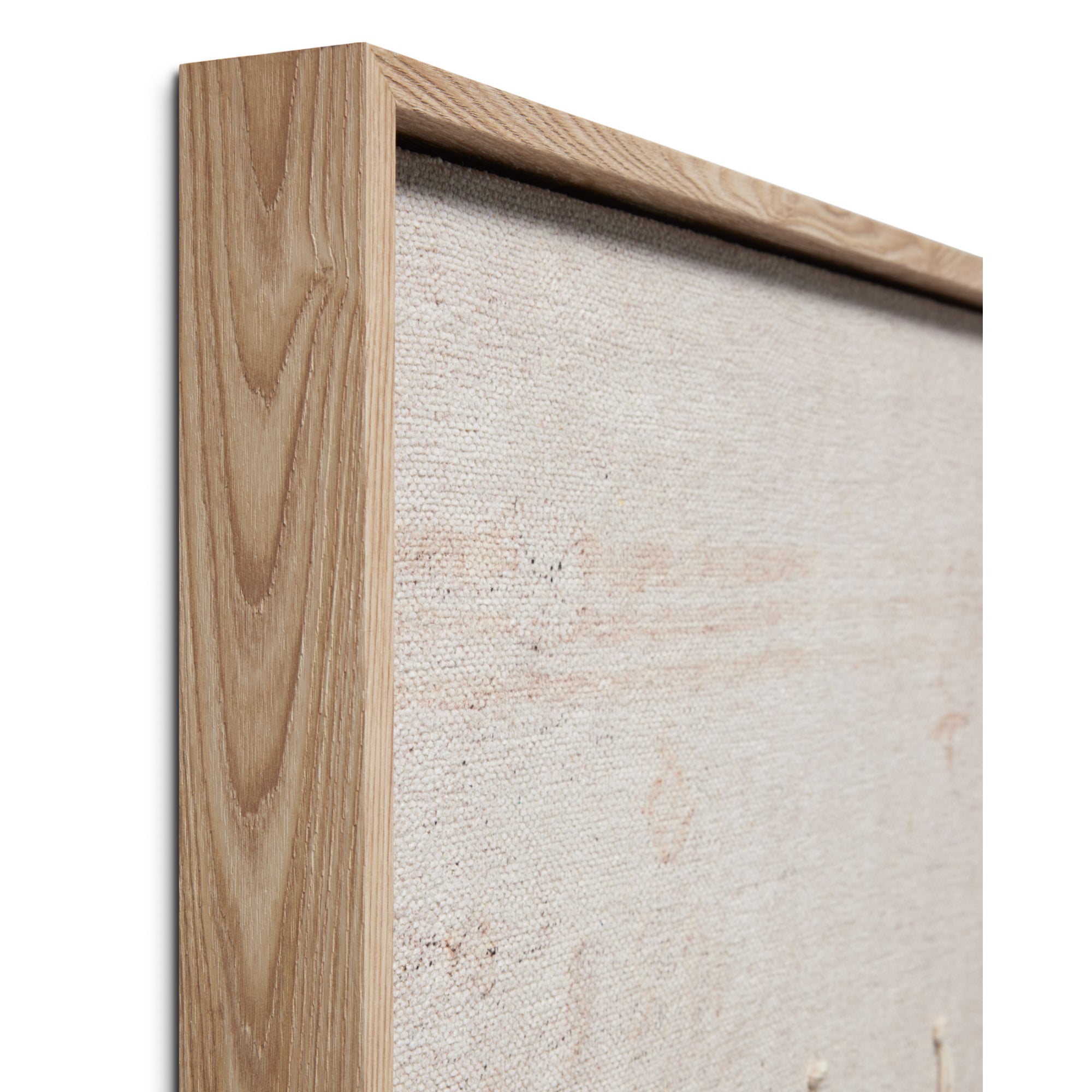 Loloi Revived Beige/Ivory 2'-8" x 2'-8" Wall Art