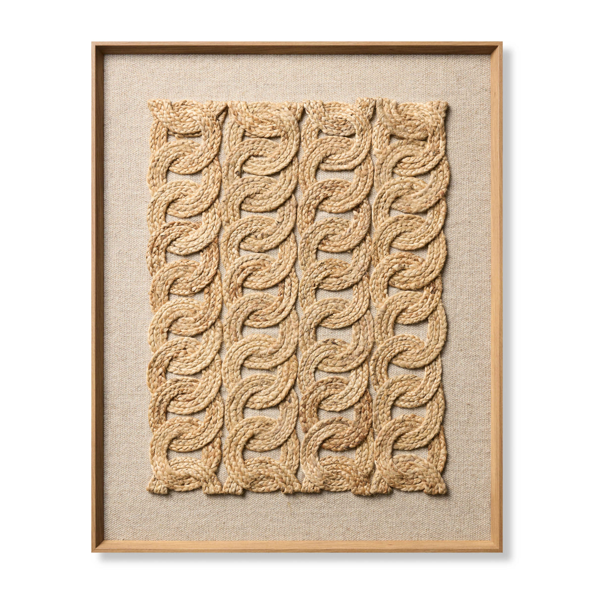 Loloi Rustic Ropes Natural 2'-9" x 3'-5" Wall Art by Loloi