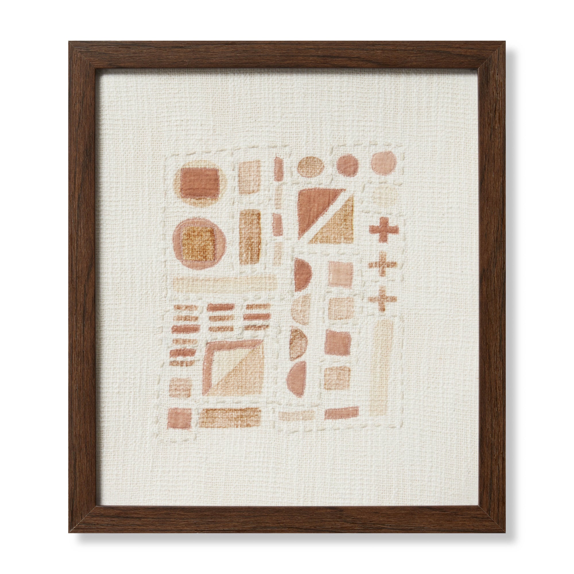 Loloi Sedac Ivory/Rust 1'-8" X 1'-8" Wall Art
