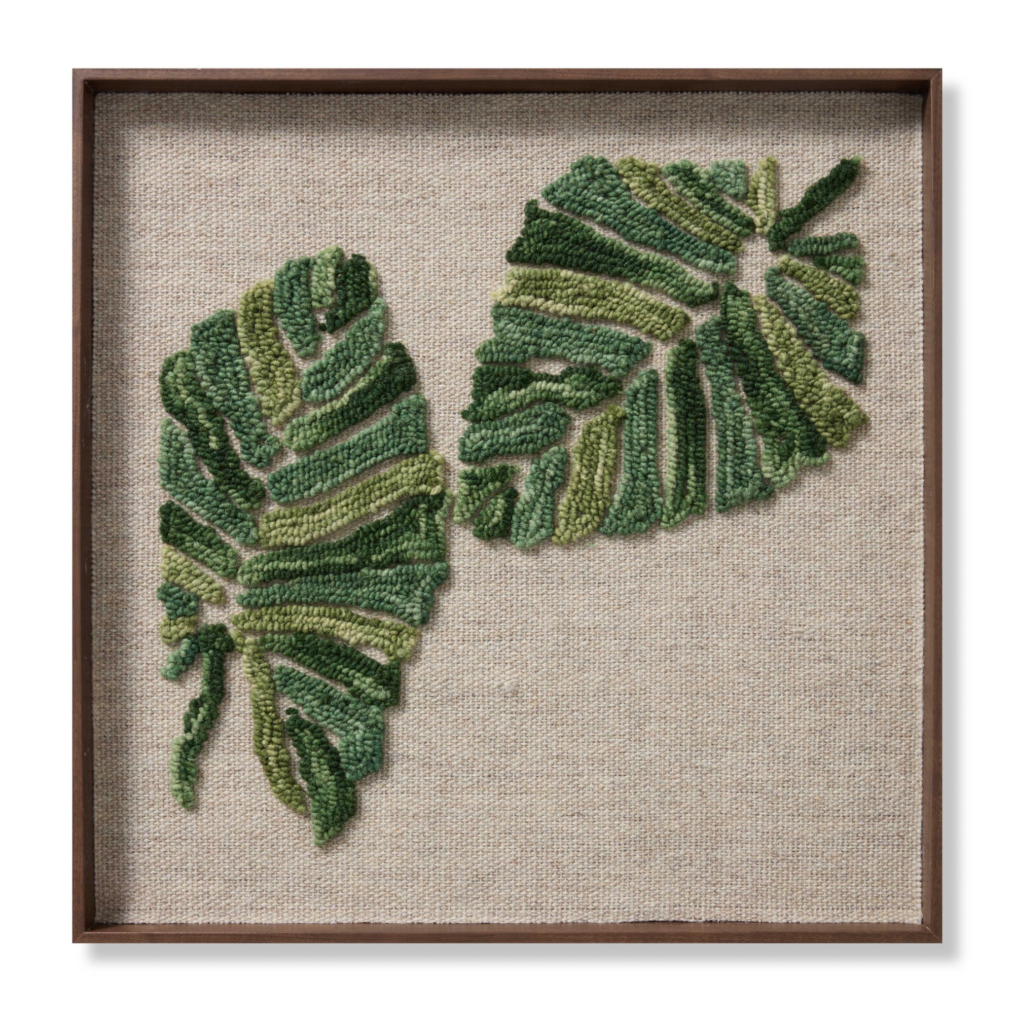 Loloi Yasuni Tonga Green/Ivory 2'-1" x 2'-1" Wall Art