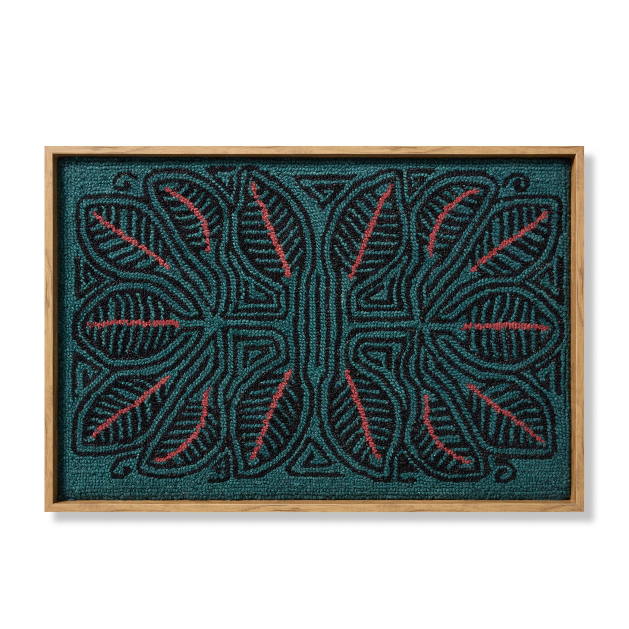 Loloi Valle Blue/Orange 3'-2" X 2'-2" Wall Art