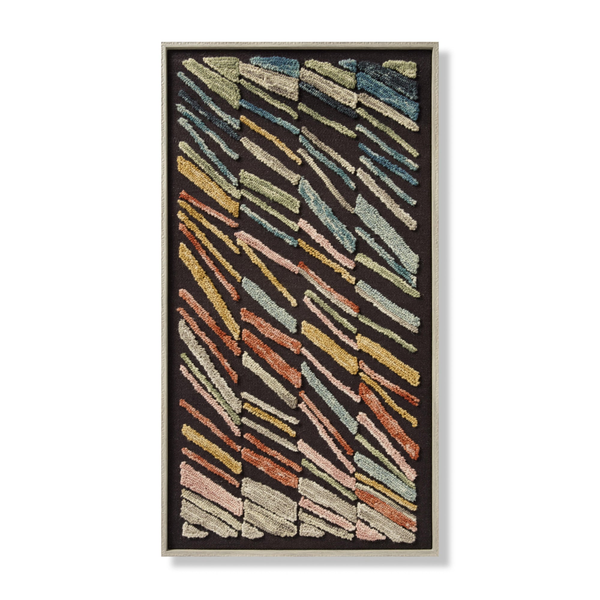 Loloi Windblown Black/Multi 4'-5" X 2'-5" Wall Art