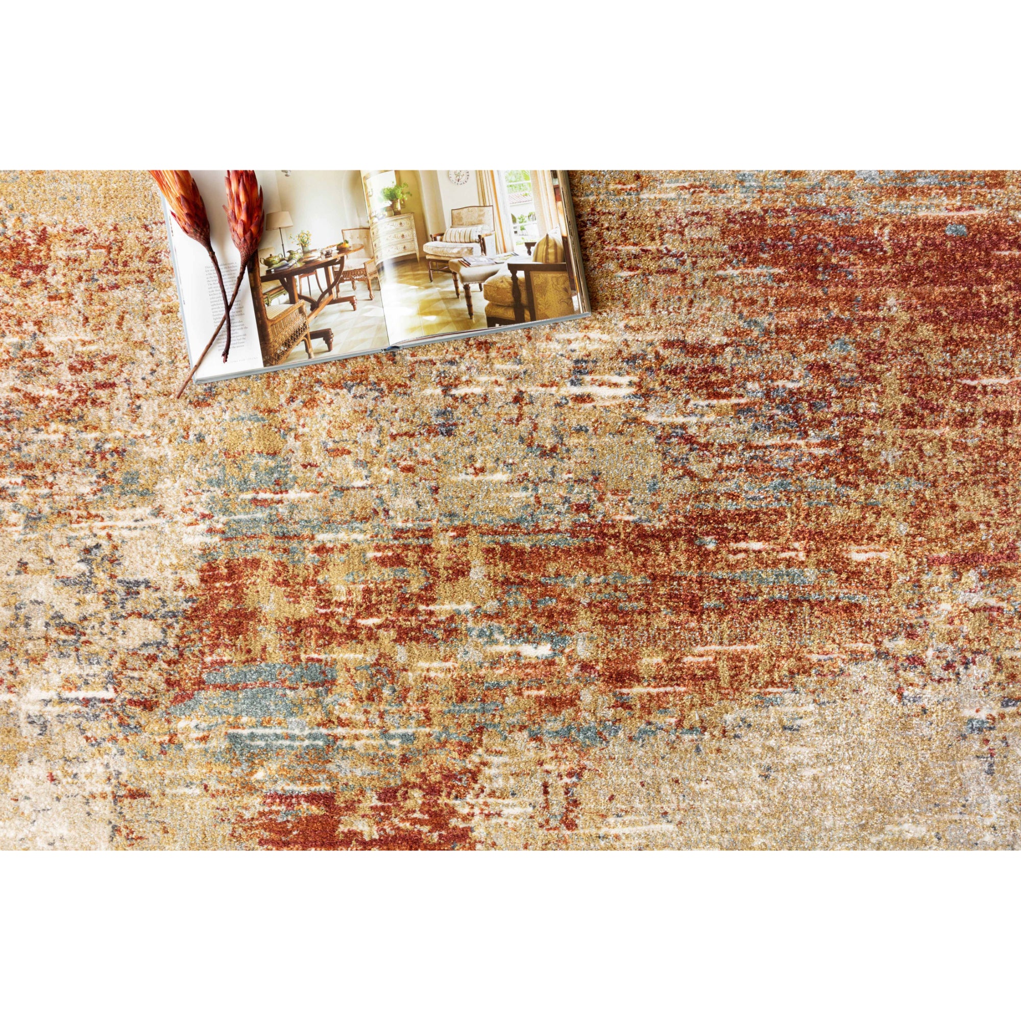Loloi Augustus Terracotta Rug