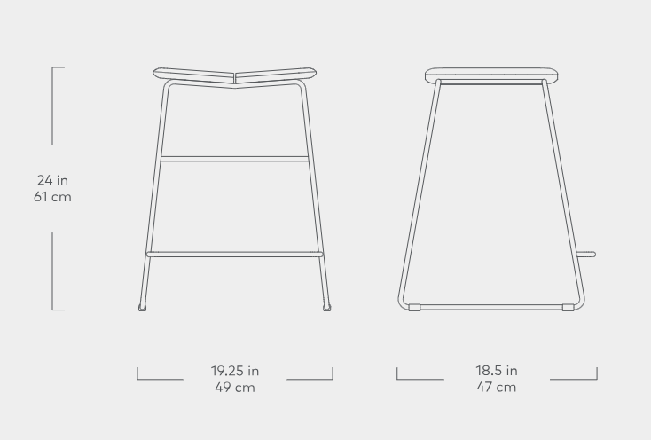 Aero Counter Stool Counter Stool Gus* Four Hands, Mid Century Modern Furniture, Old Bones Furniture Company, Old Bones Co, Modern Mid Century, Designer Furniture, https://www.oldbonesco.com/
