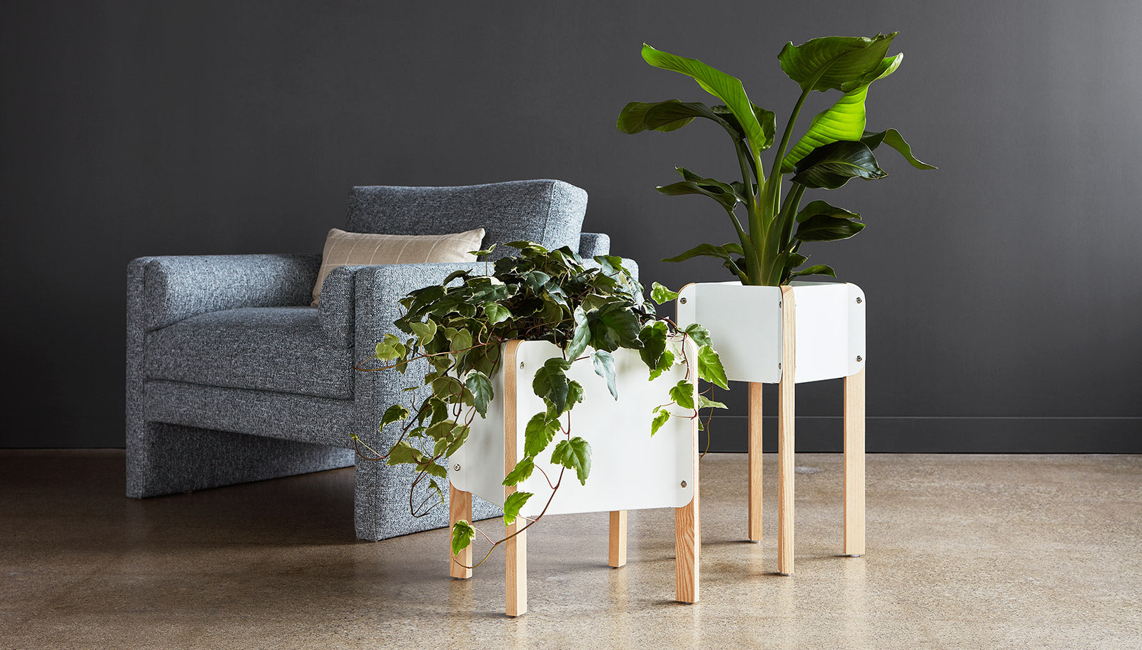 Atrium Planters Planters Gus* Four Hands, Mid Century Modern Furniture, Old Bones Furniture Company, Old Bones Co, Modern Mid Century, Designer Furniture, https://www.oldbonesco.com/
