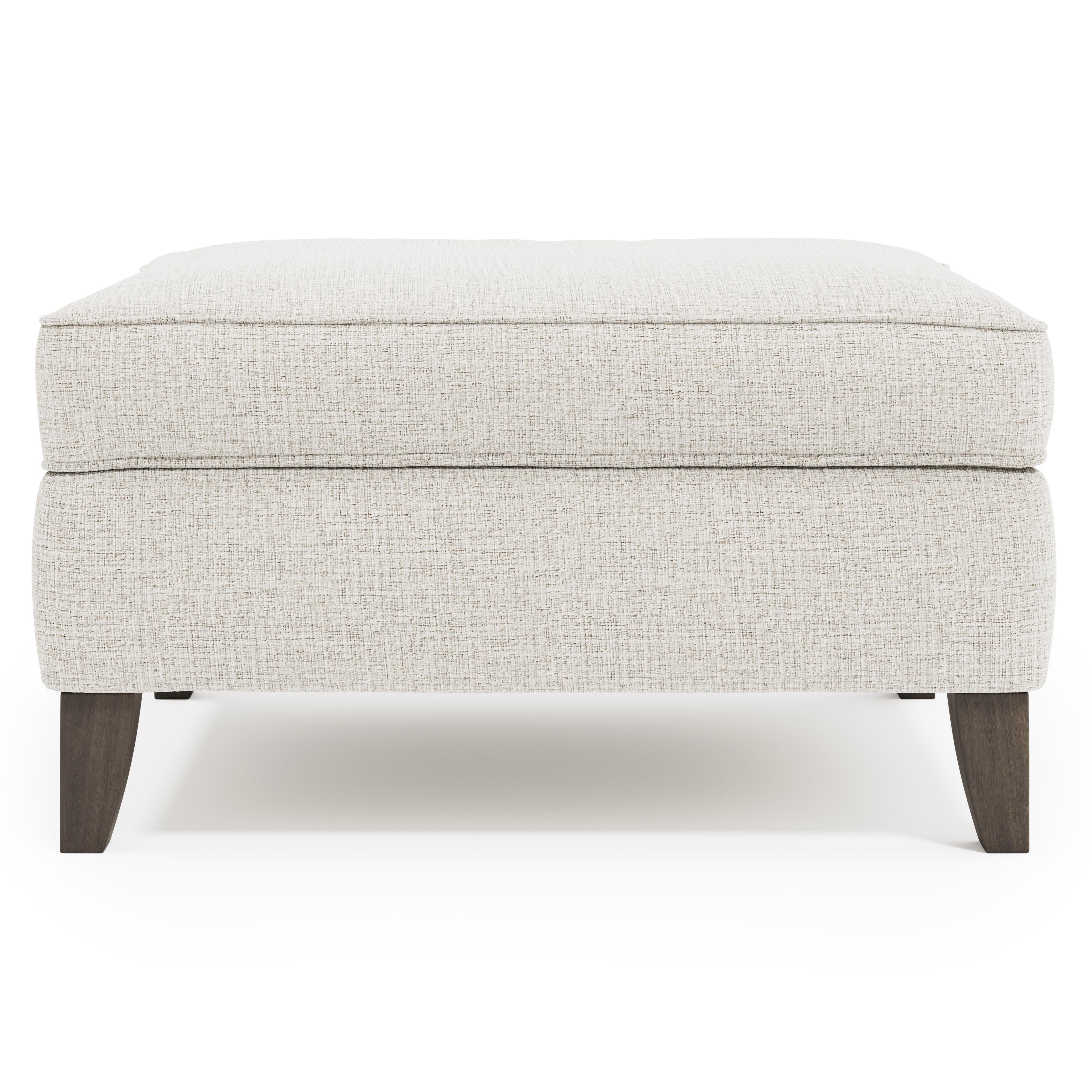 Addison Fabric Ottoman by Bernhardt
