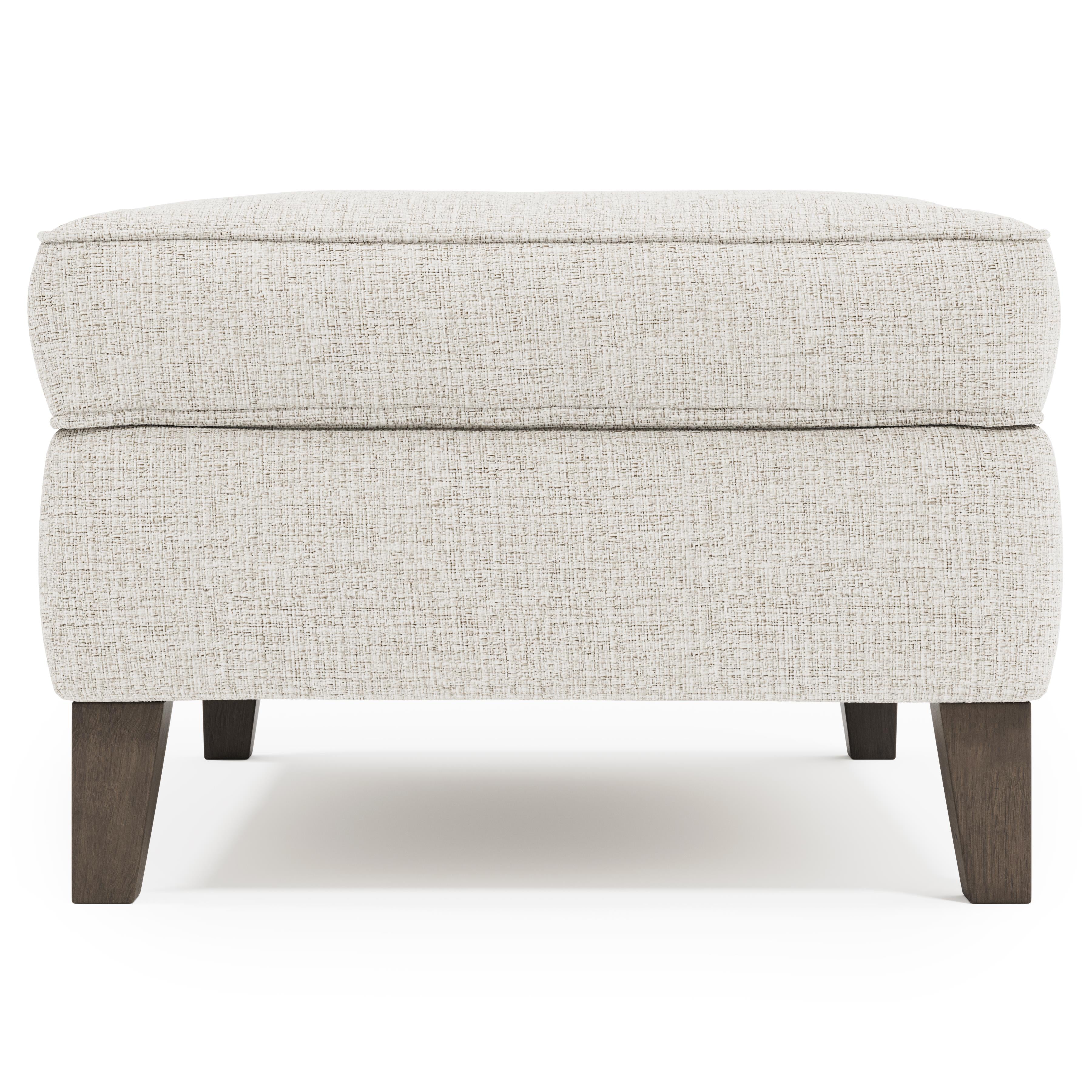 Addison Fabric Ottoman by Bernhardt