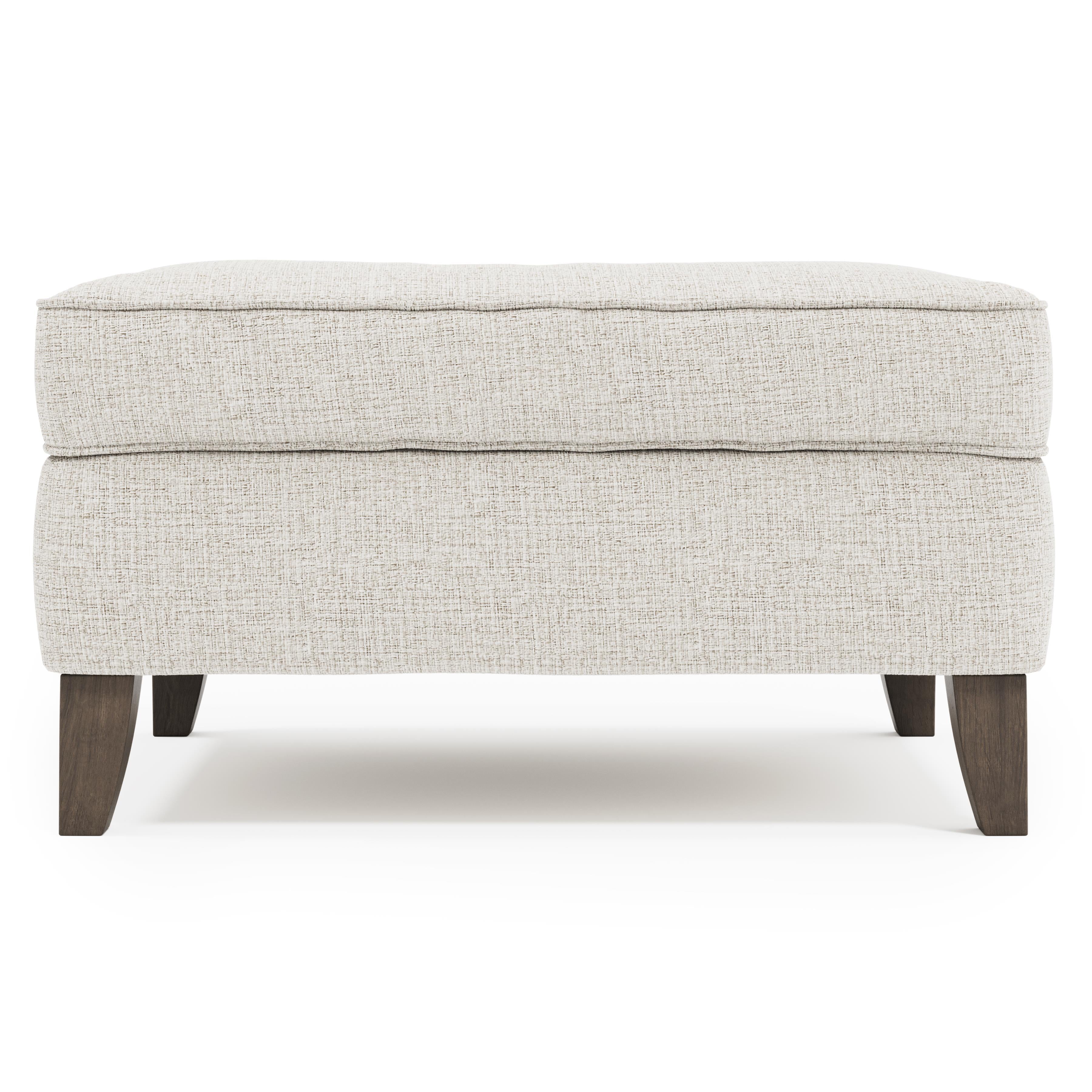Addison Fabric Ottoman by Bernhardt