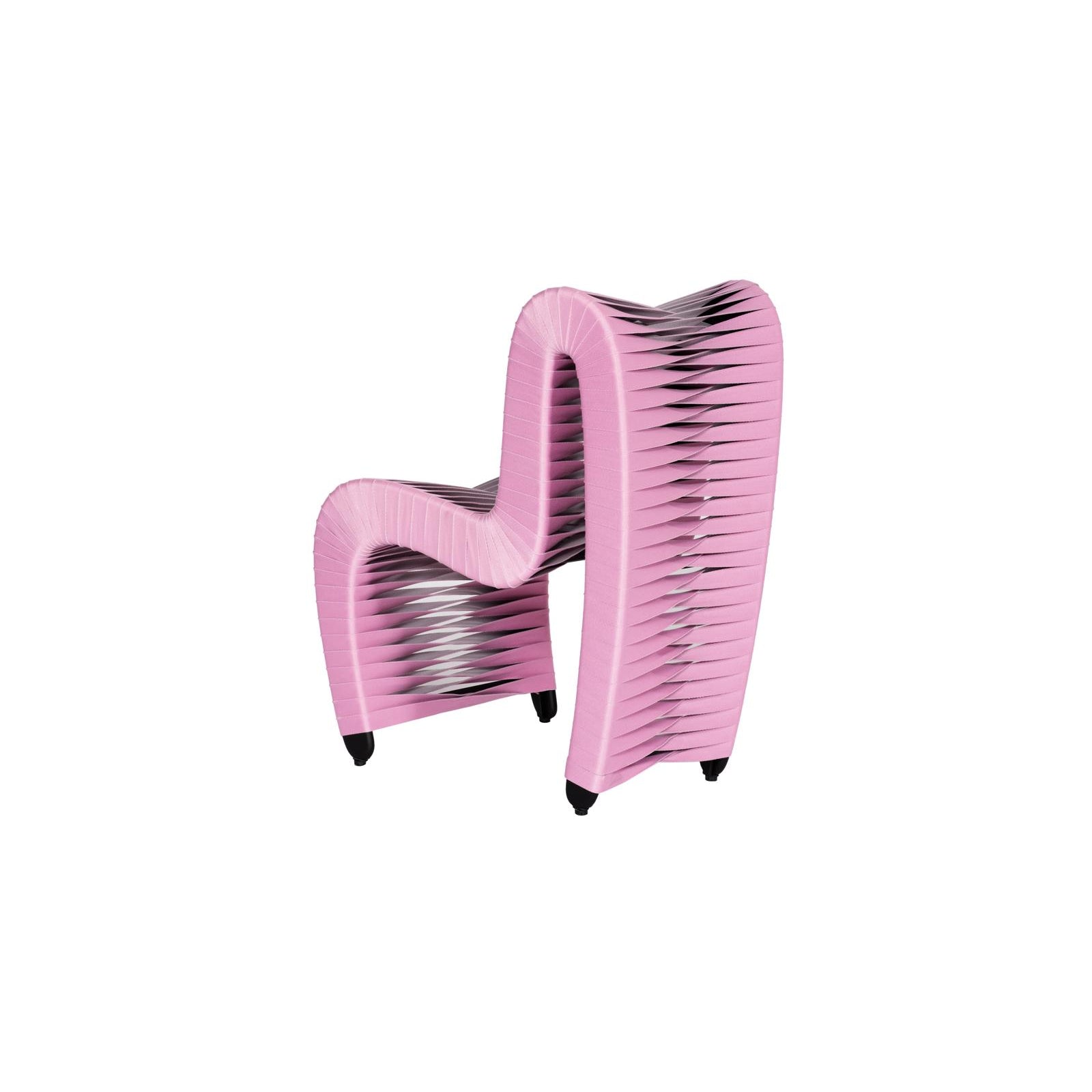 Seat Belt Dining Chair - Pink