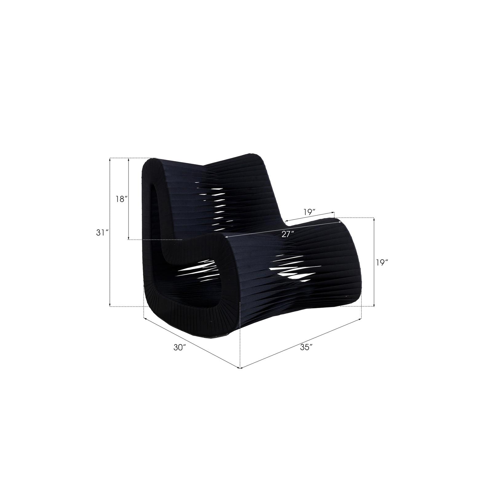 Seat Belt Rocking Chair