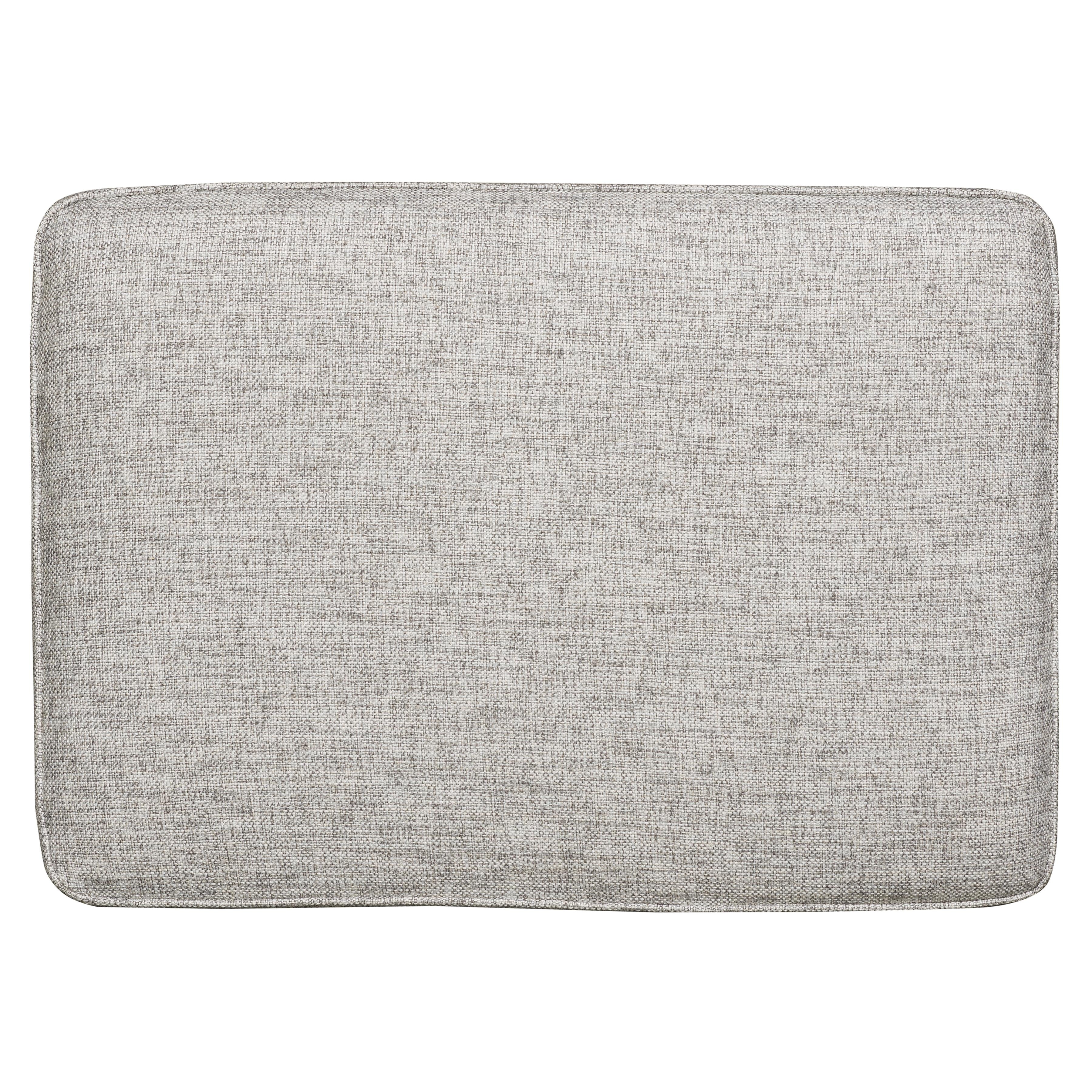 Foster Gray Ottoman by Bernhardt