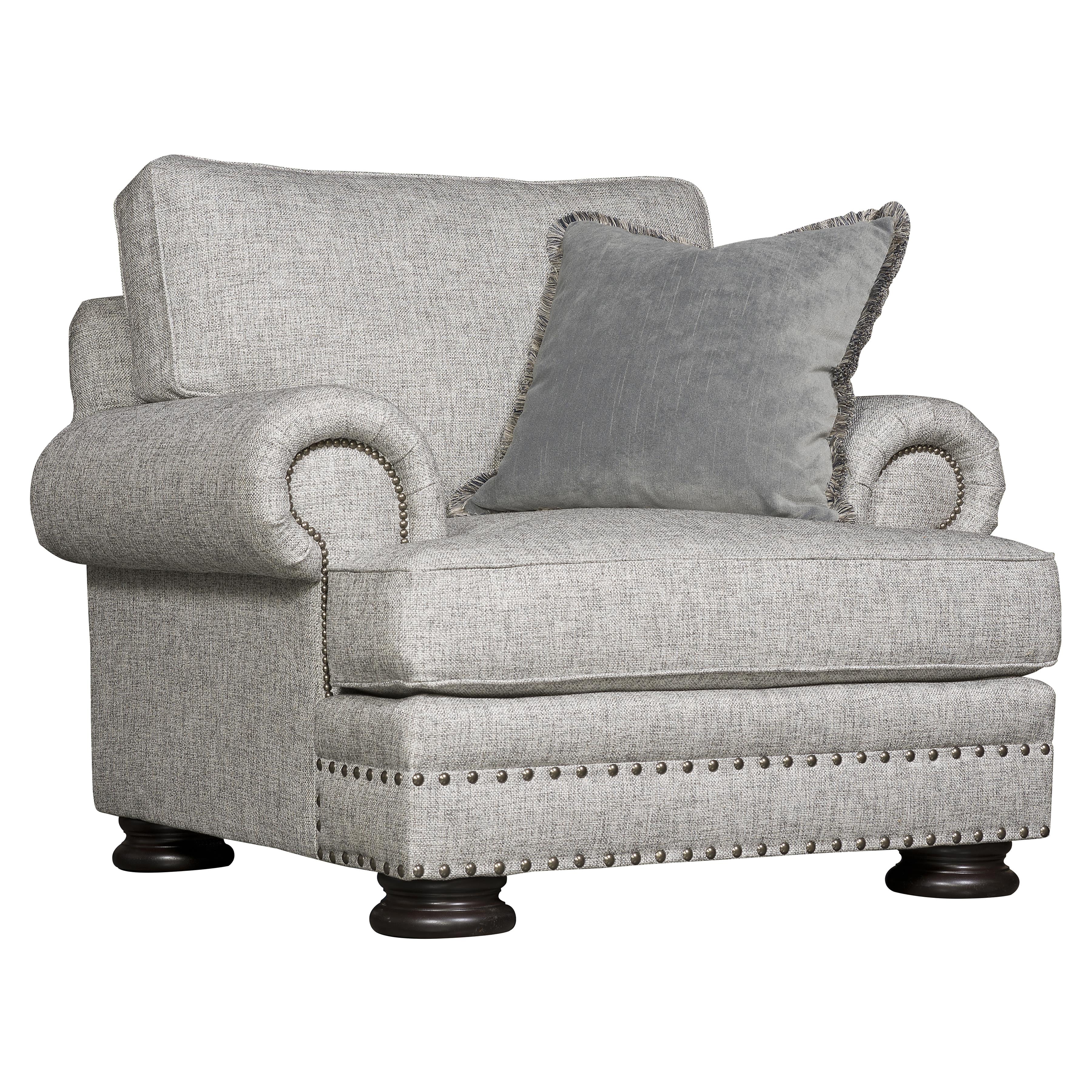 Foster Gray Chair by Bernhardt