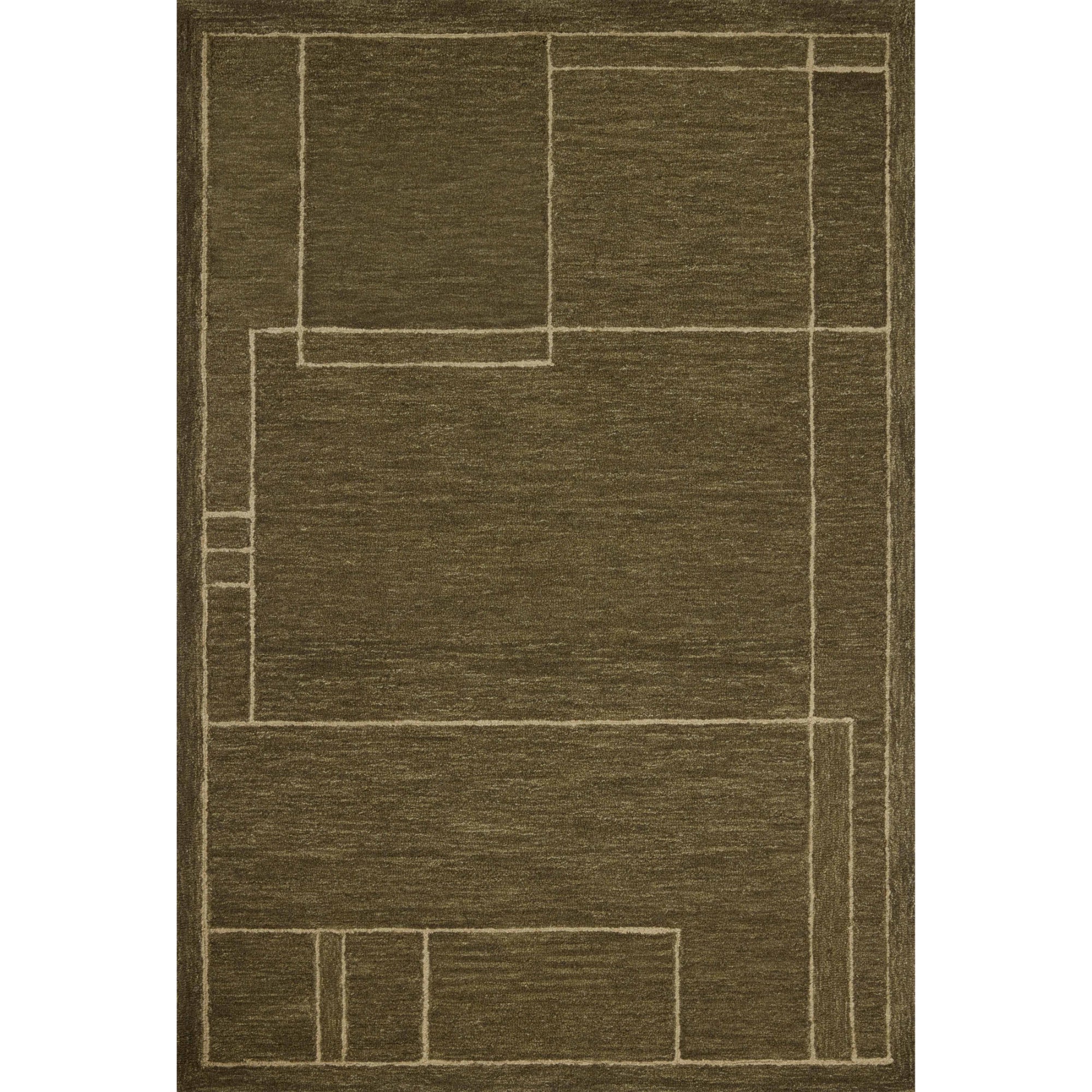 Jeremiah Brent x Loloi Barrow Olive/Natural Rug