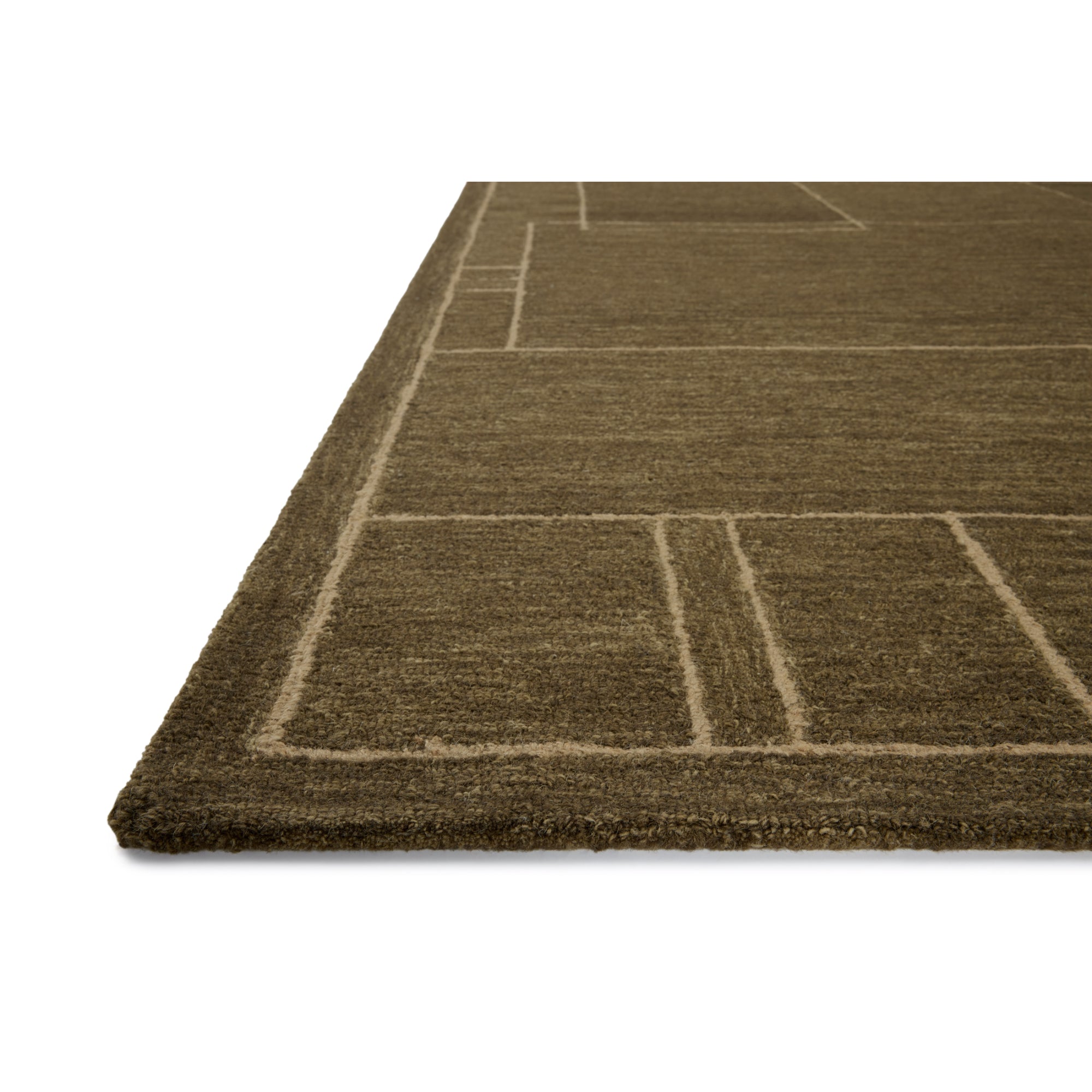 Jeremiah Brent x Loloi Barrow Olive/Natural Rug