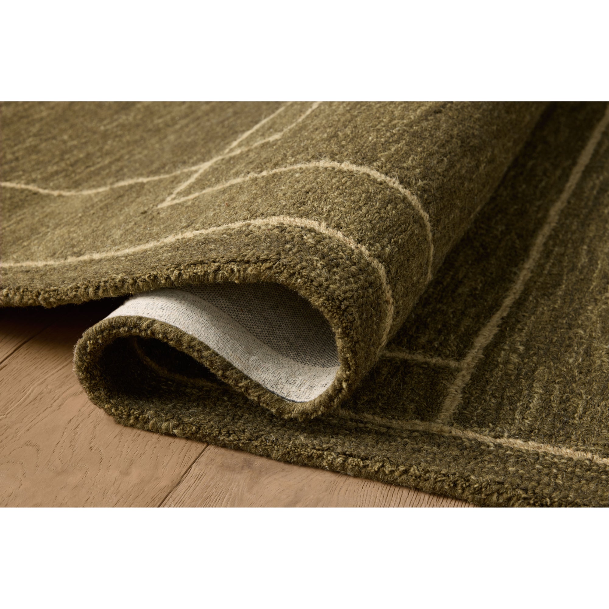Jeremiah Brent x Loloi Barrow Olive/Natural Rug